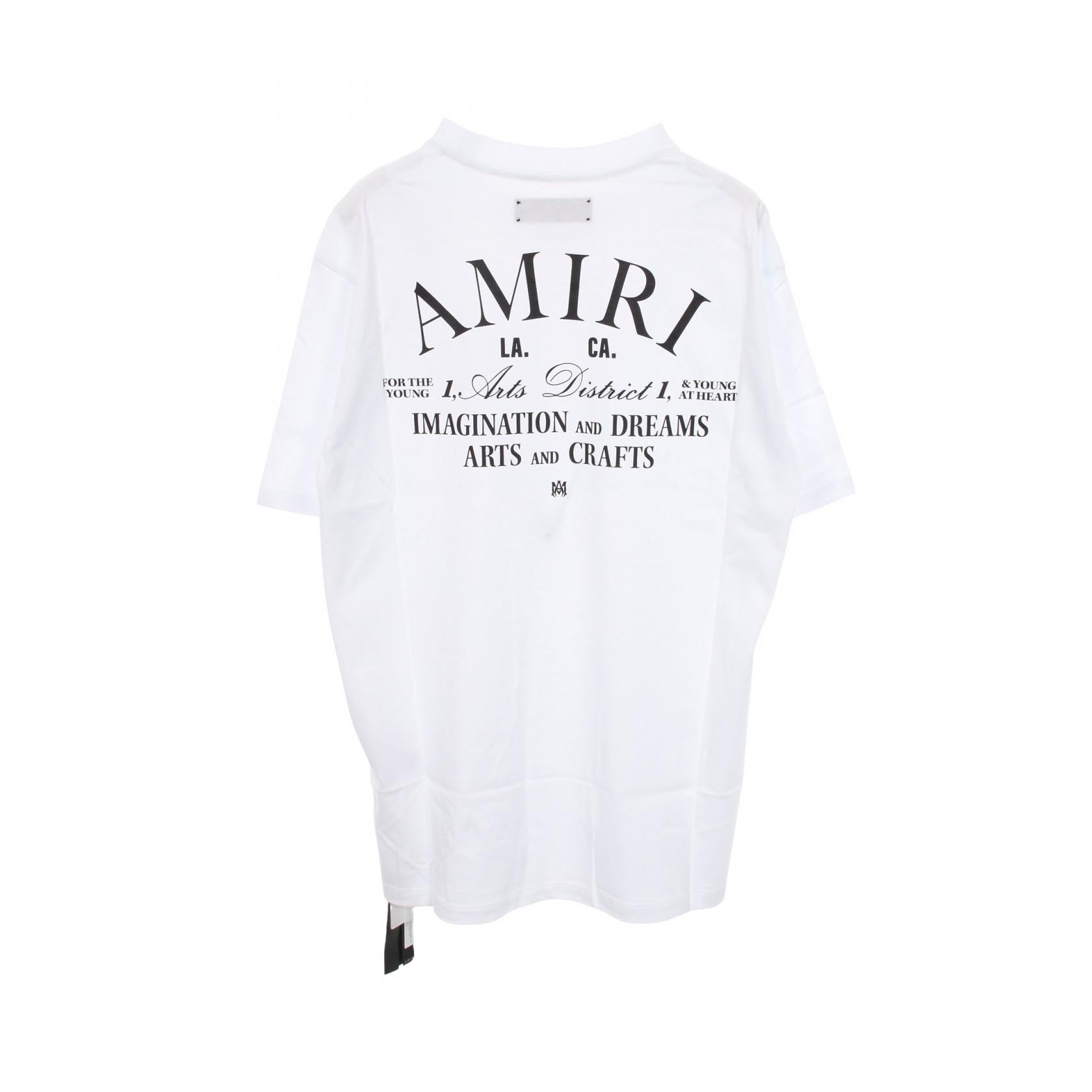 アミリ District コットン 半袖Tシャツ