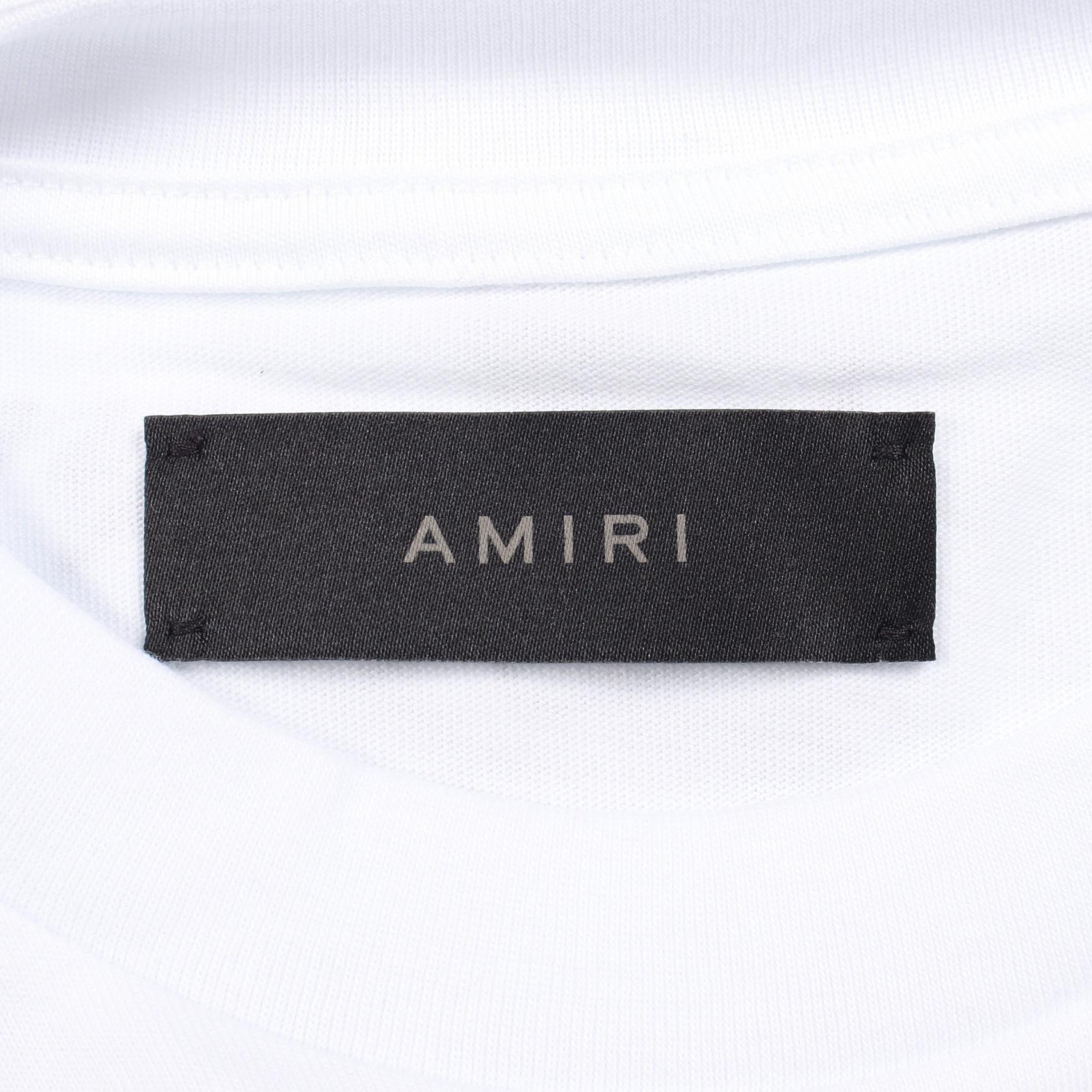 アミリ District コットン 半袖Tシャツ