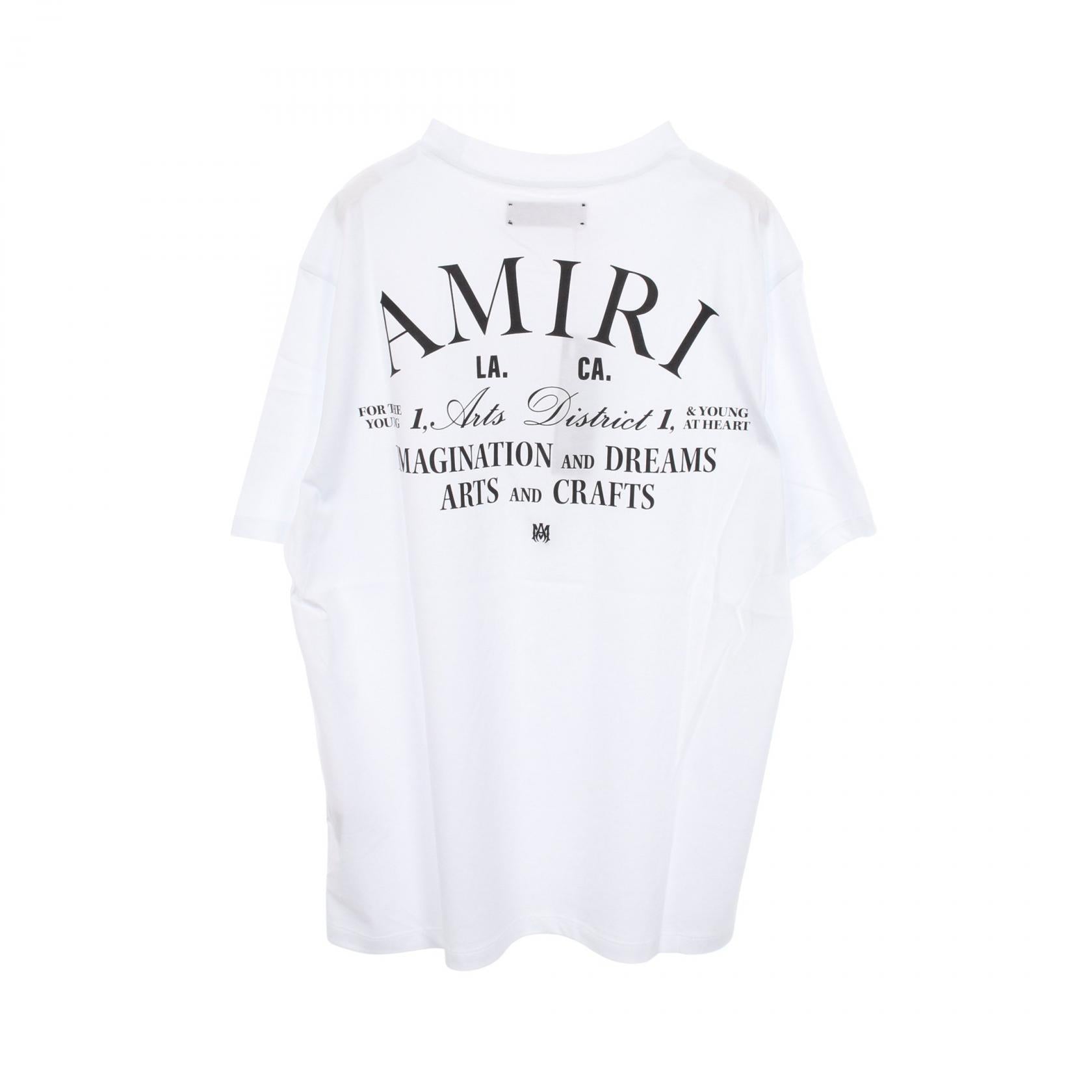 アミリ District コットン 半袖Tシャツ