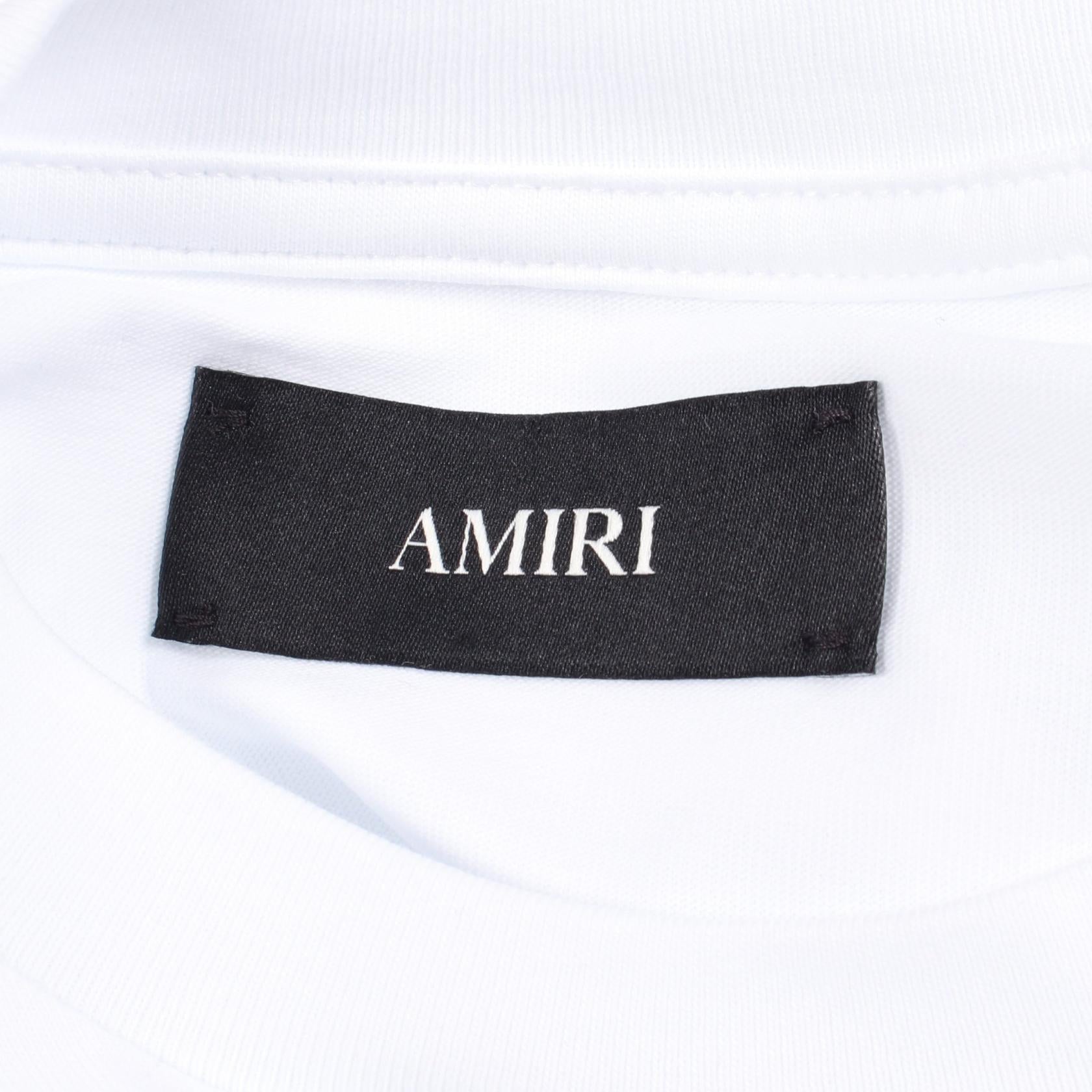 アミリ Arts District コットン半袖Tシャツ