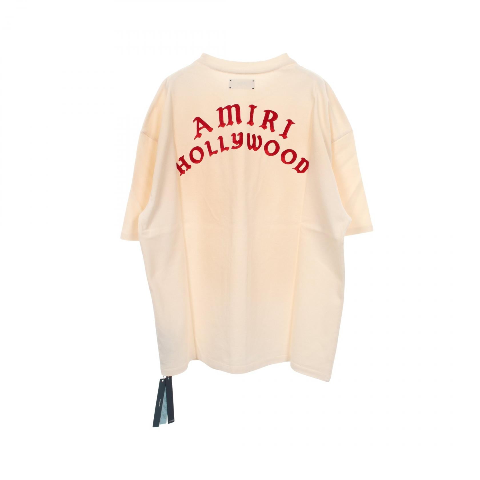 アミリ Oversize Hollywood コットンTシャツ