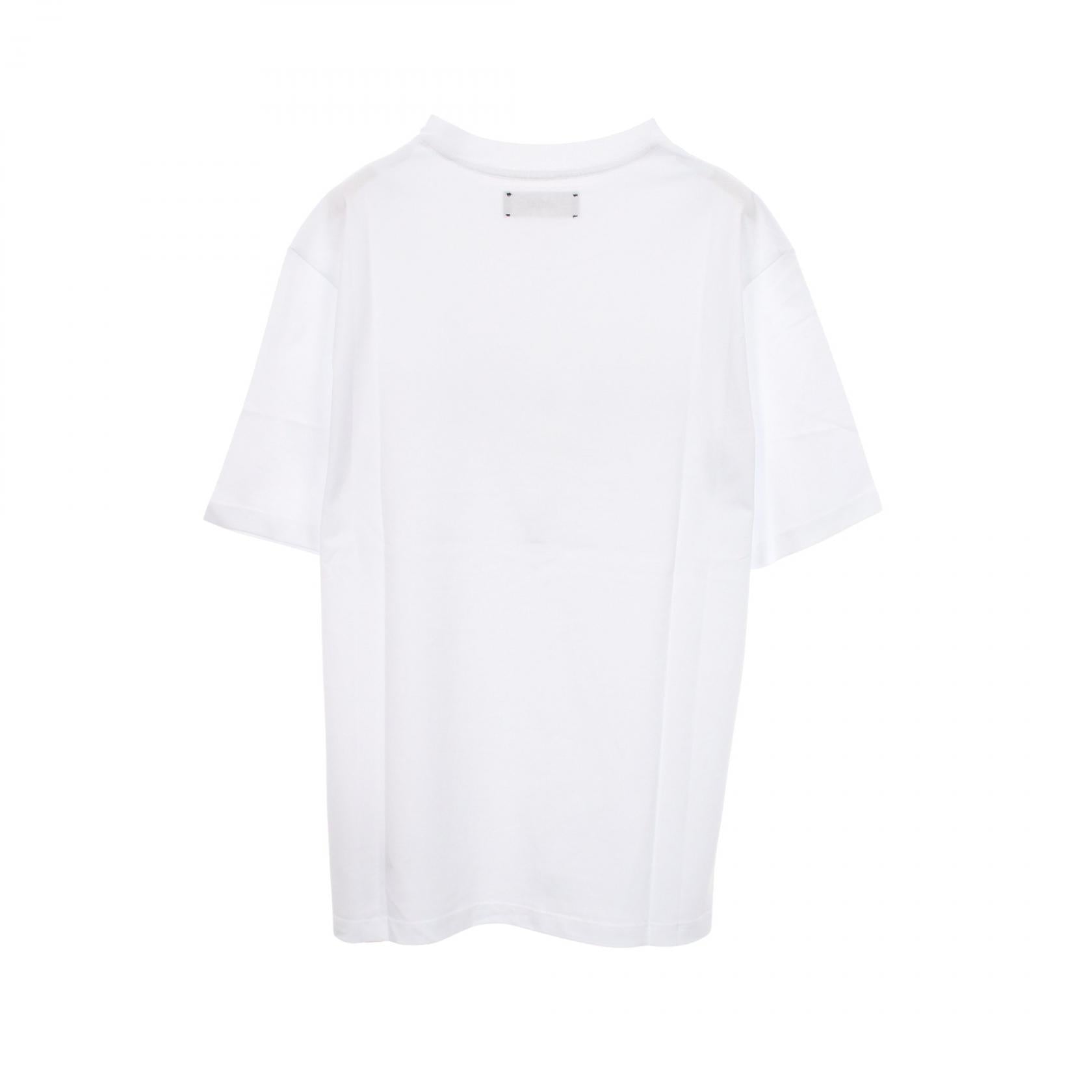 アミリ Script コットン 半袖Tシャツ