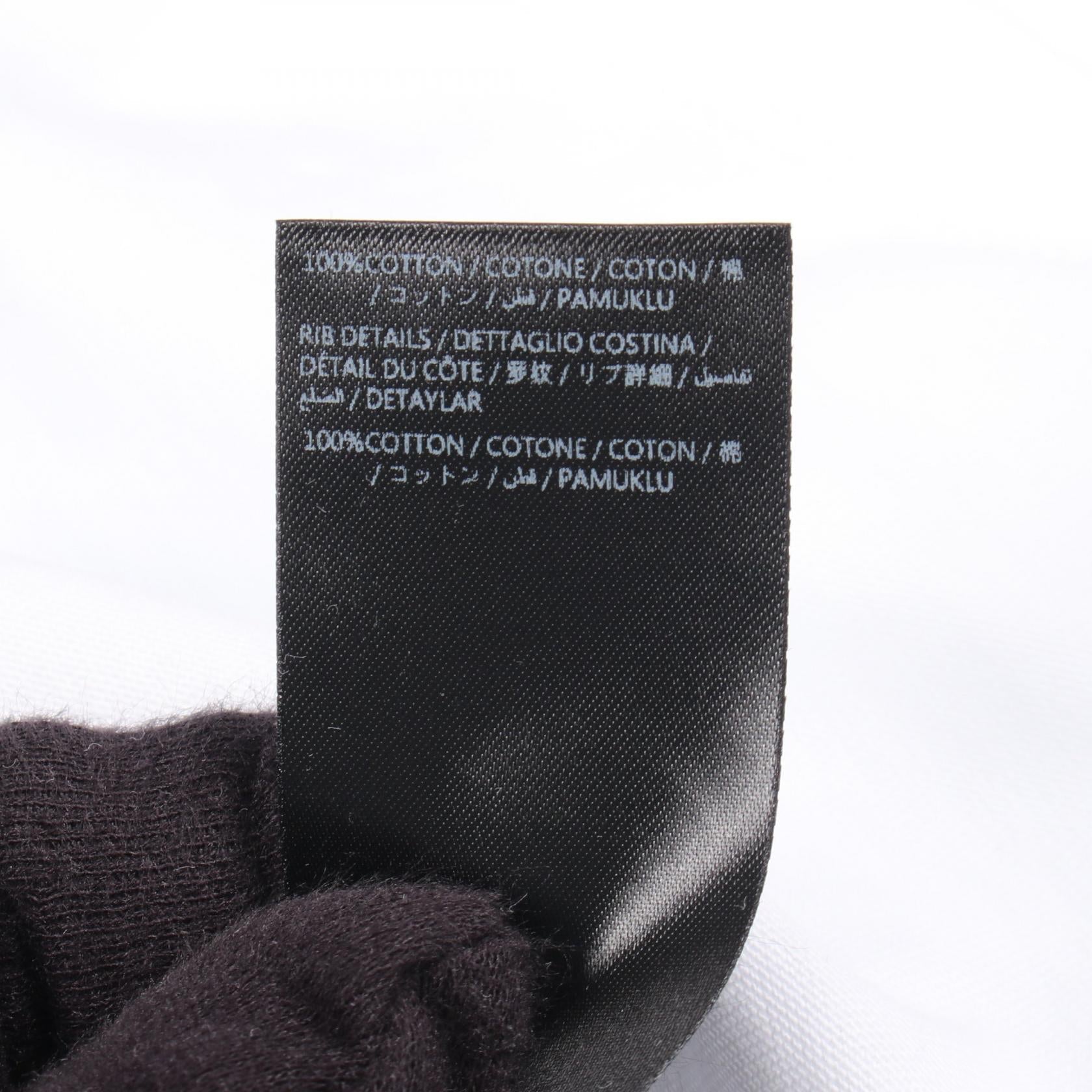 アミリ Script コットン 半袖Tシャツ