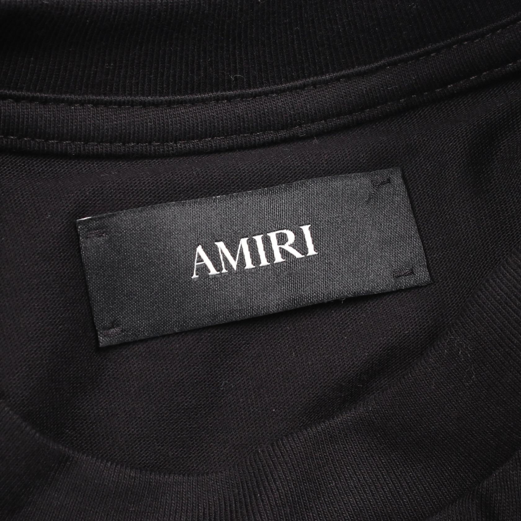 アミリ コットン 半袖Tシャツ