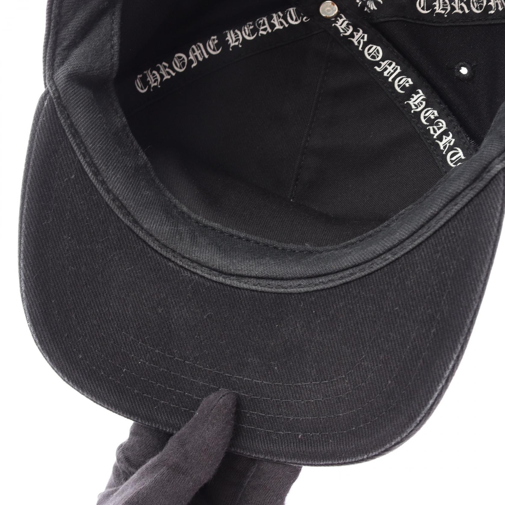クロムハーツ Cross Waxed Denim コットンキャップ
