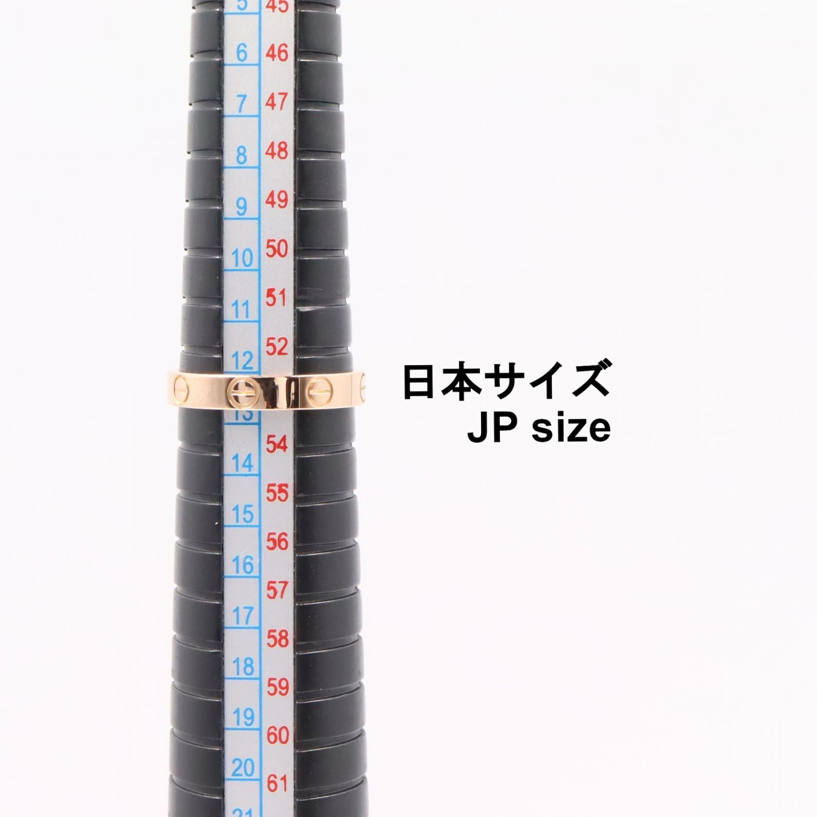 カルティエ ラブ Au750 リング 53号
