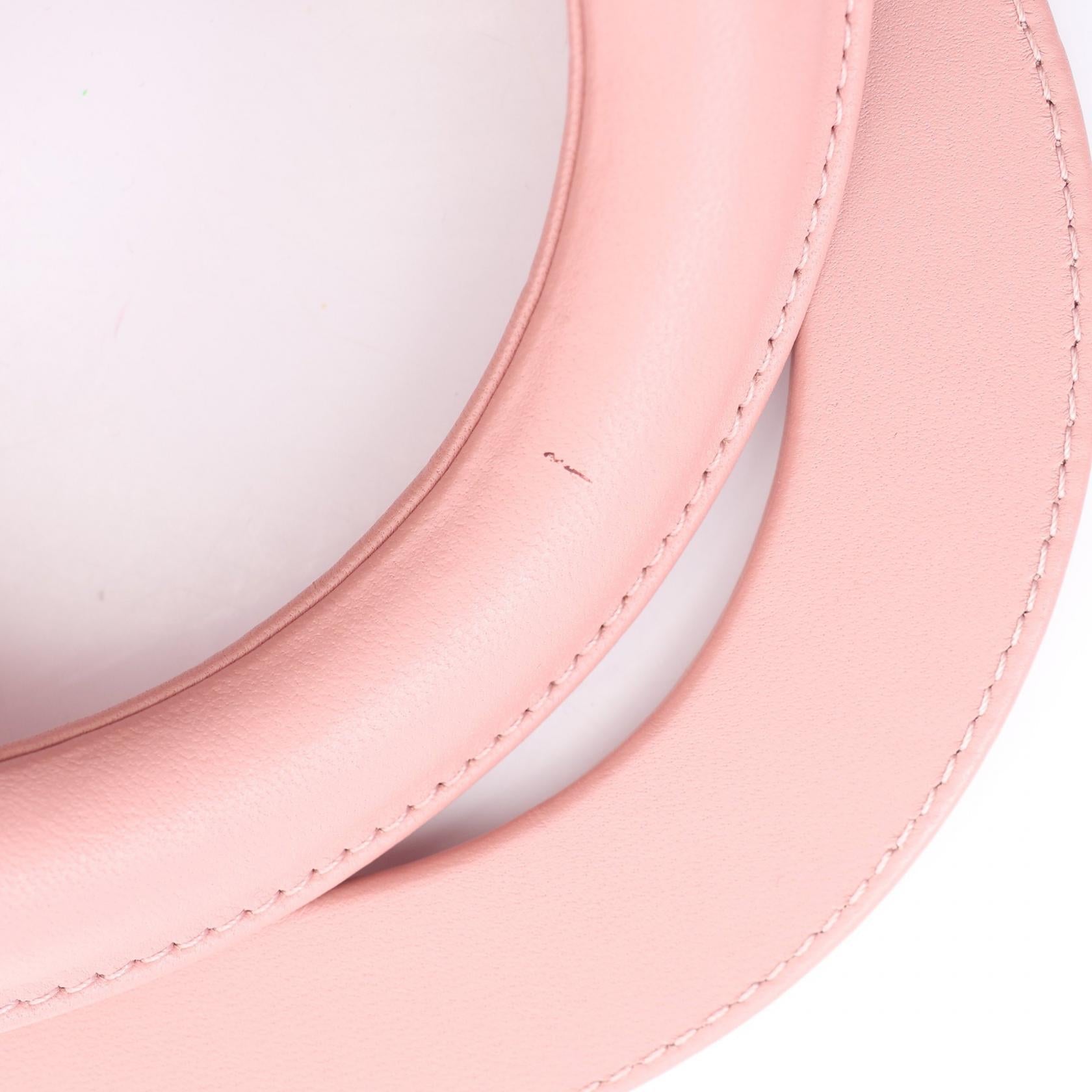 ディオール LADY DIOR MY ABCDIOR レザーハンドバッグ