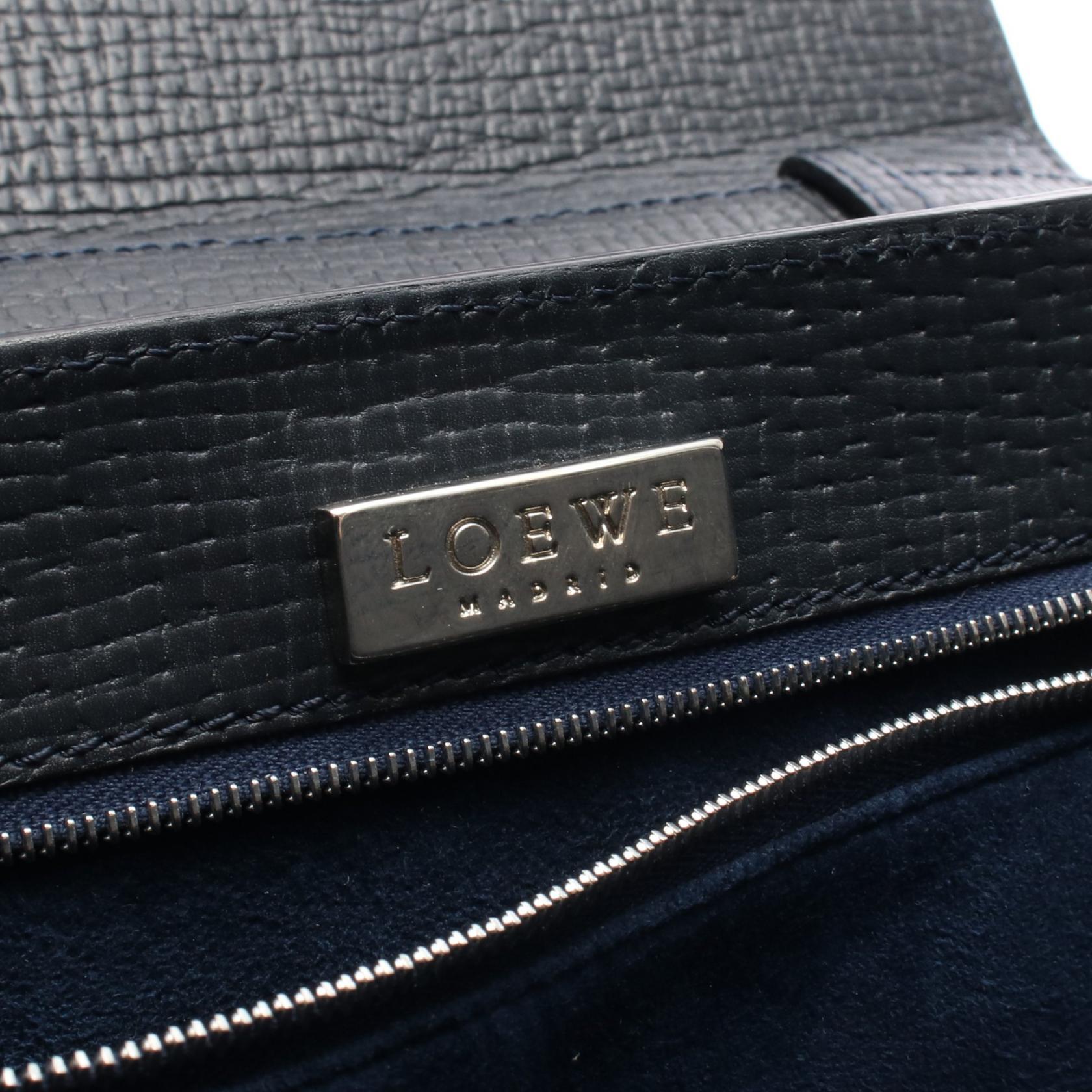 ロエベ レザー2WAYハンドバッグ