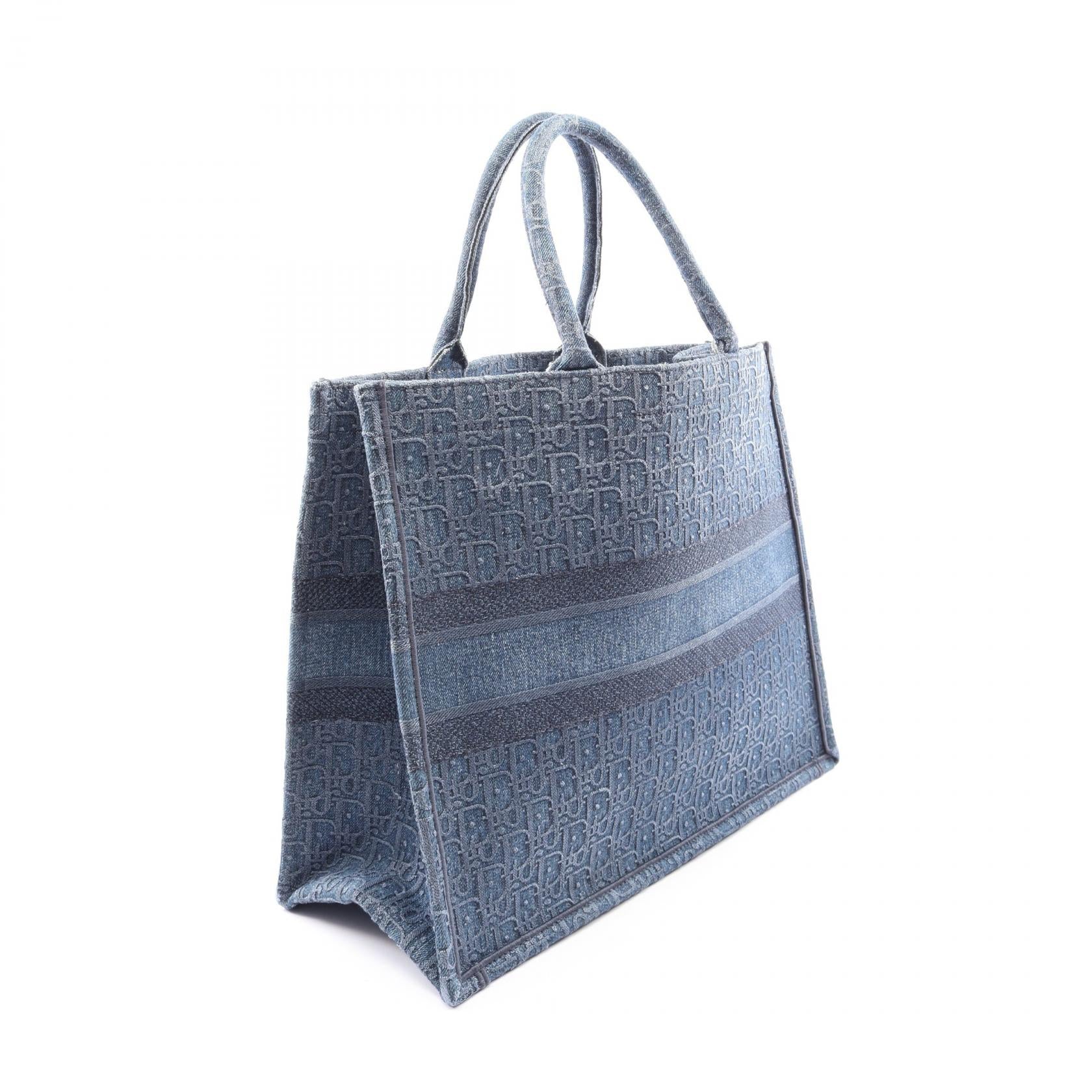 ディオール BOOK TOTE デニム トートバッグ