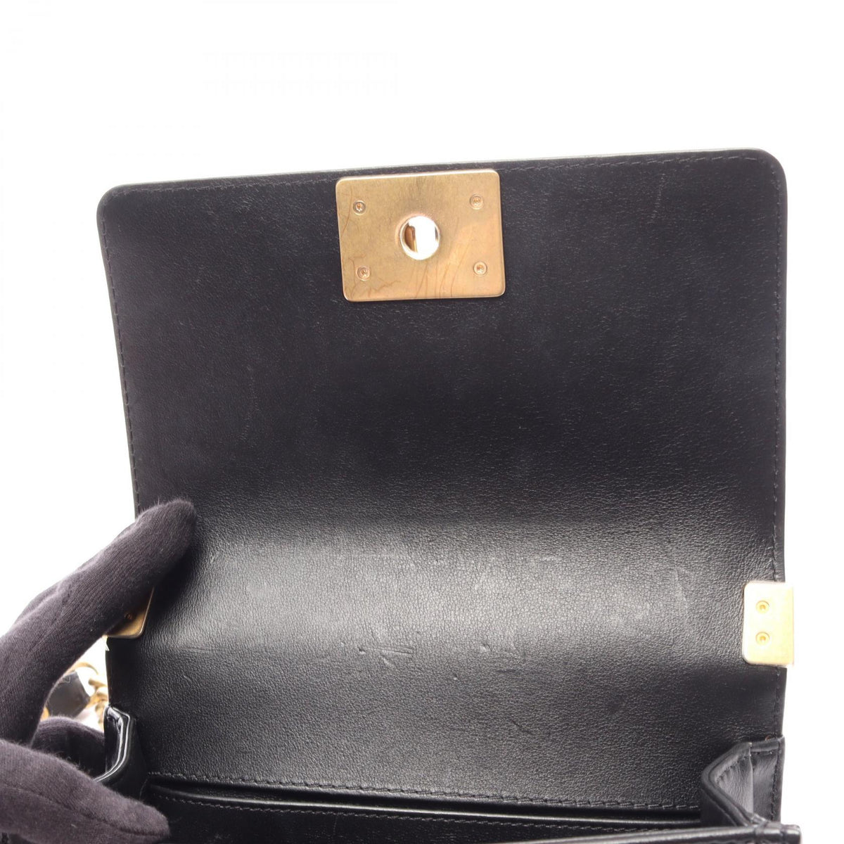 シャネル ボーイシャネル レザー2WAYショルダーバッグ