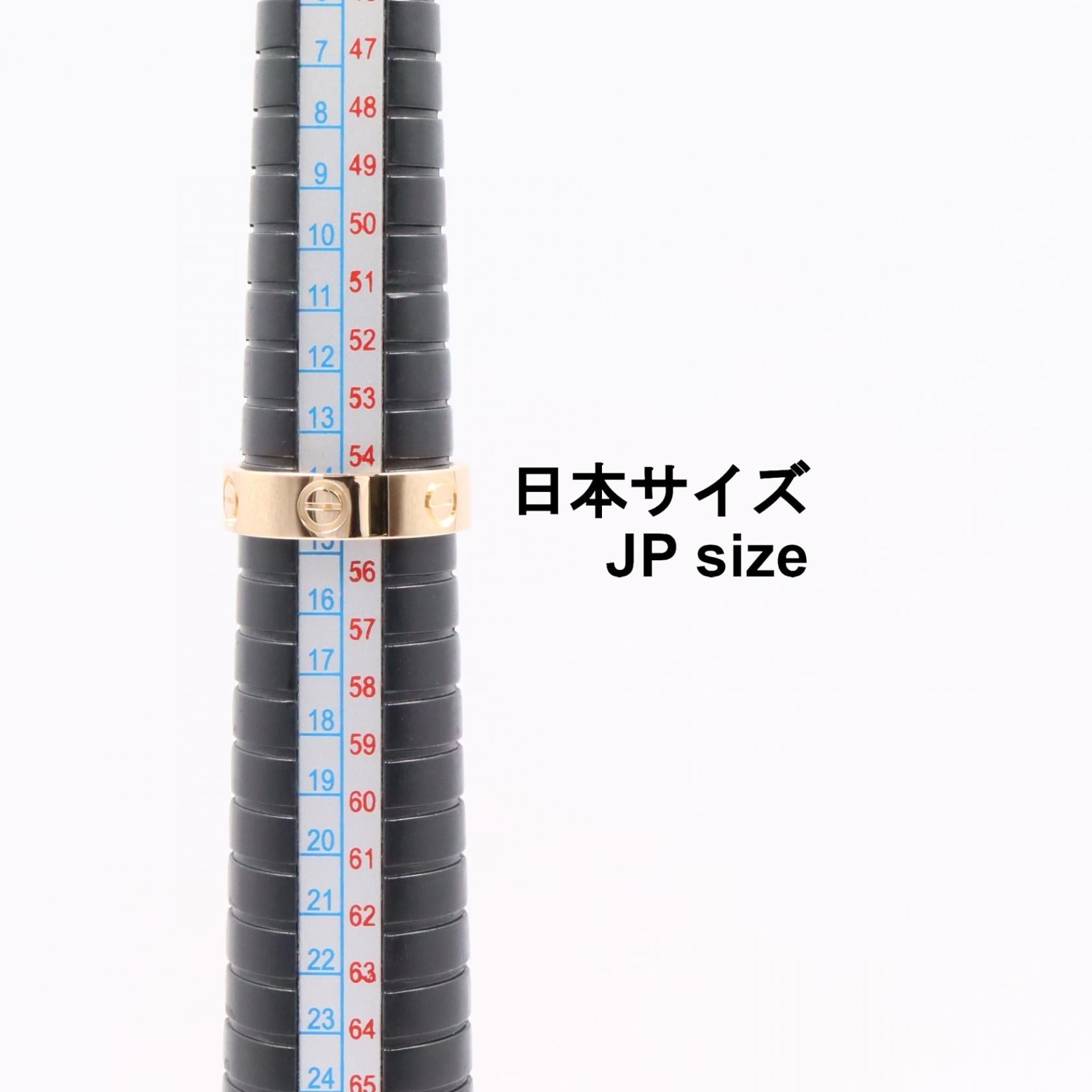 カルティエ ラブ Au750リング 14号