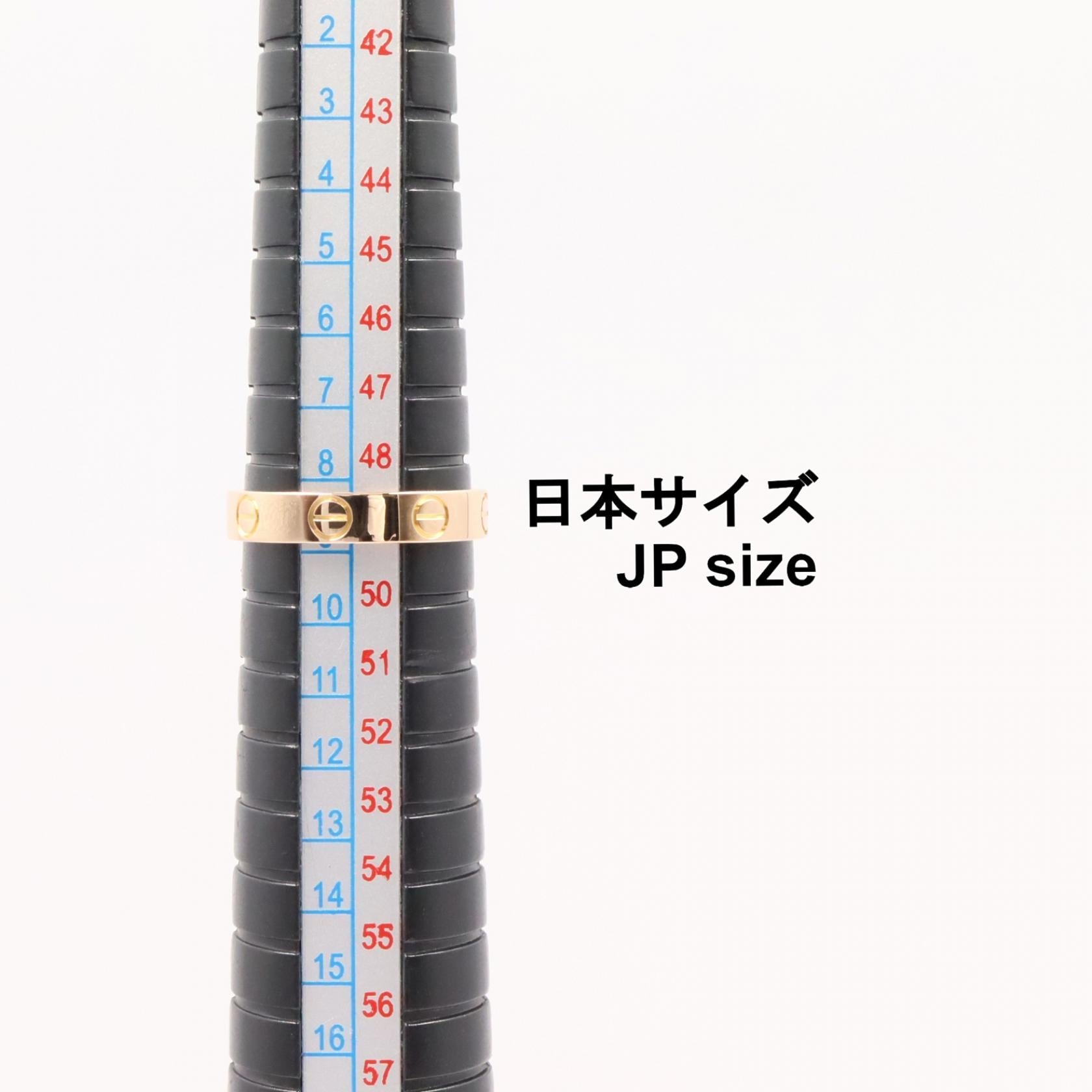 カルティエ ミニラブリング Au750 リング 49号