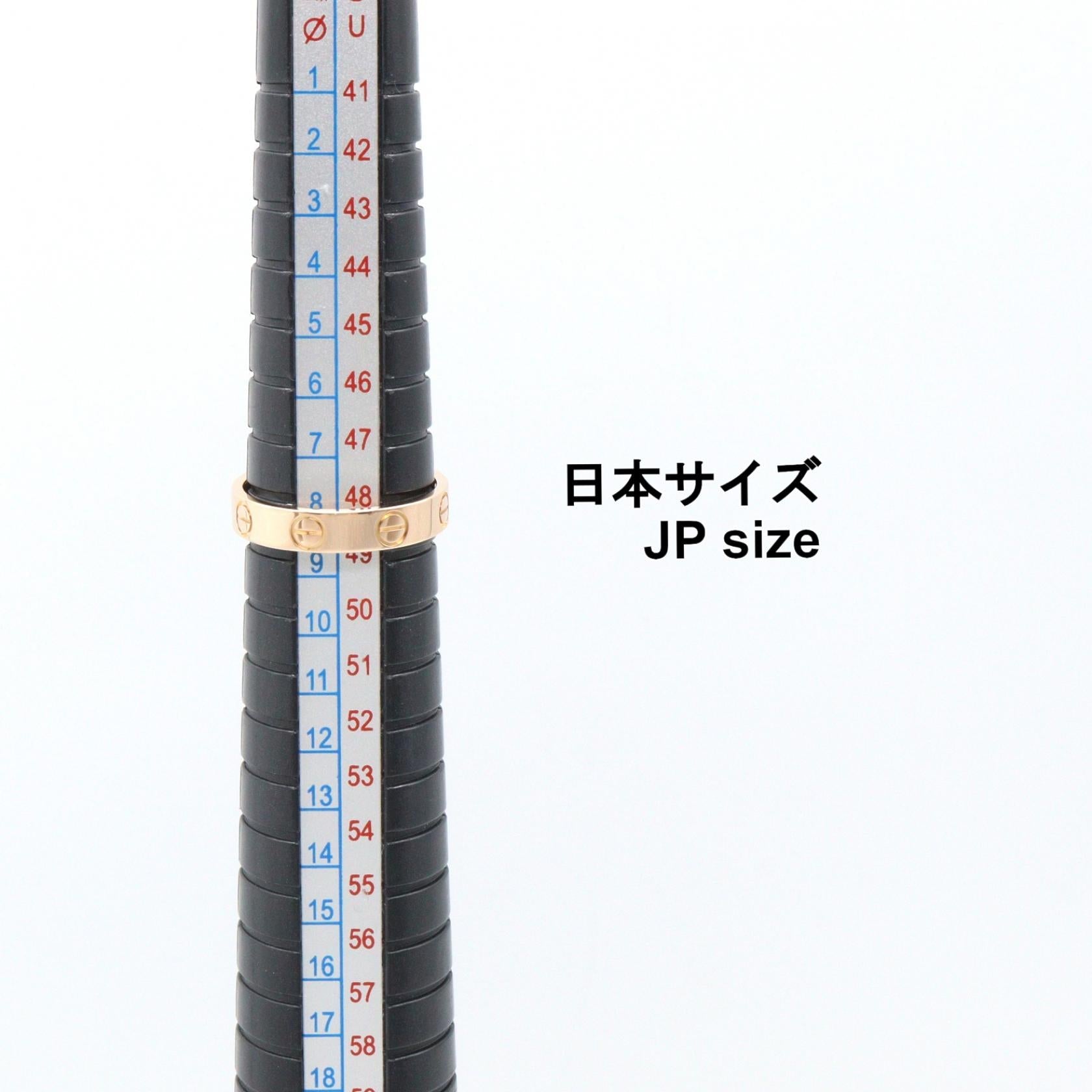 カルティエ ミニラブリング Au750 リング 8号