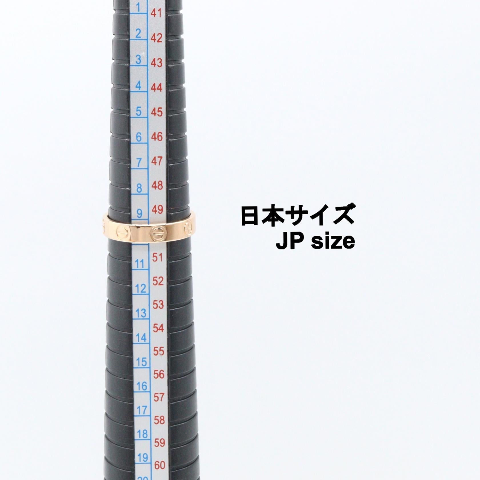 カルティエ ミニラブリング Au750 リング 9号