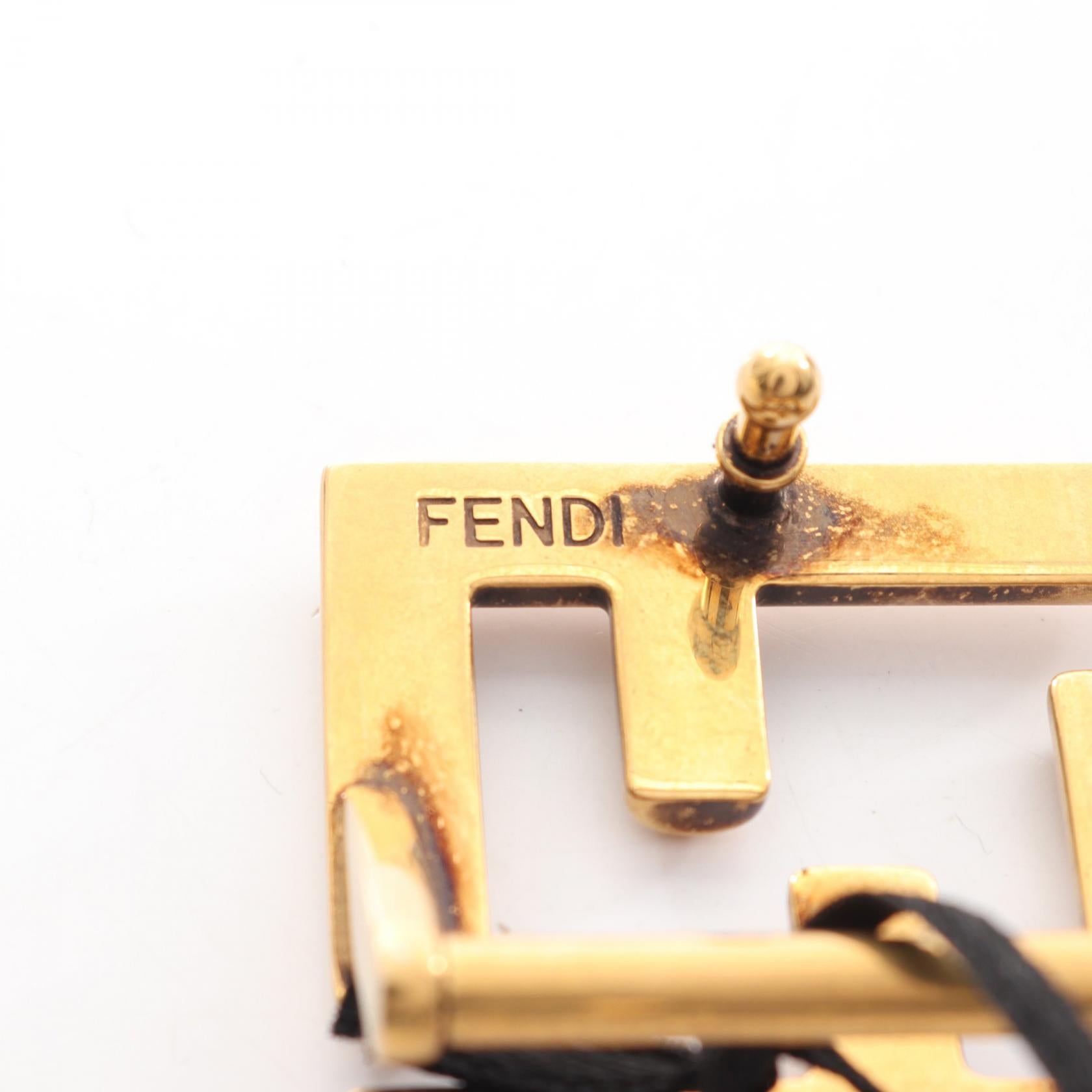 フェンディ FFロゴ レザーベルト
