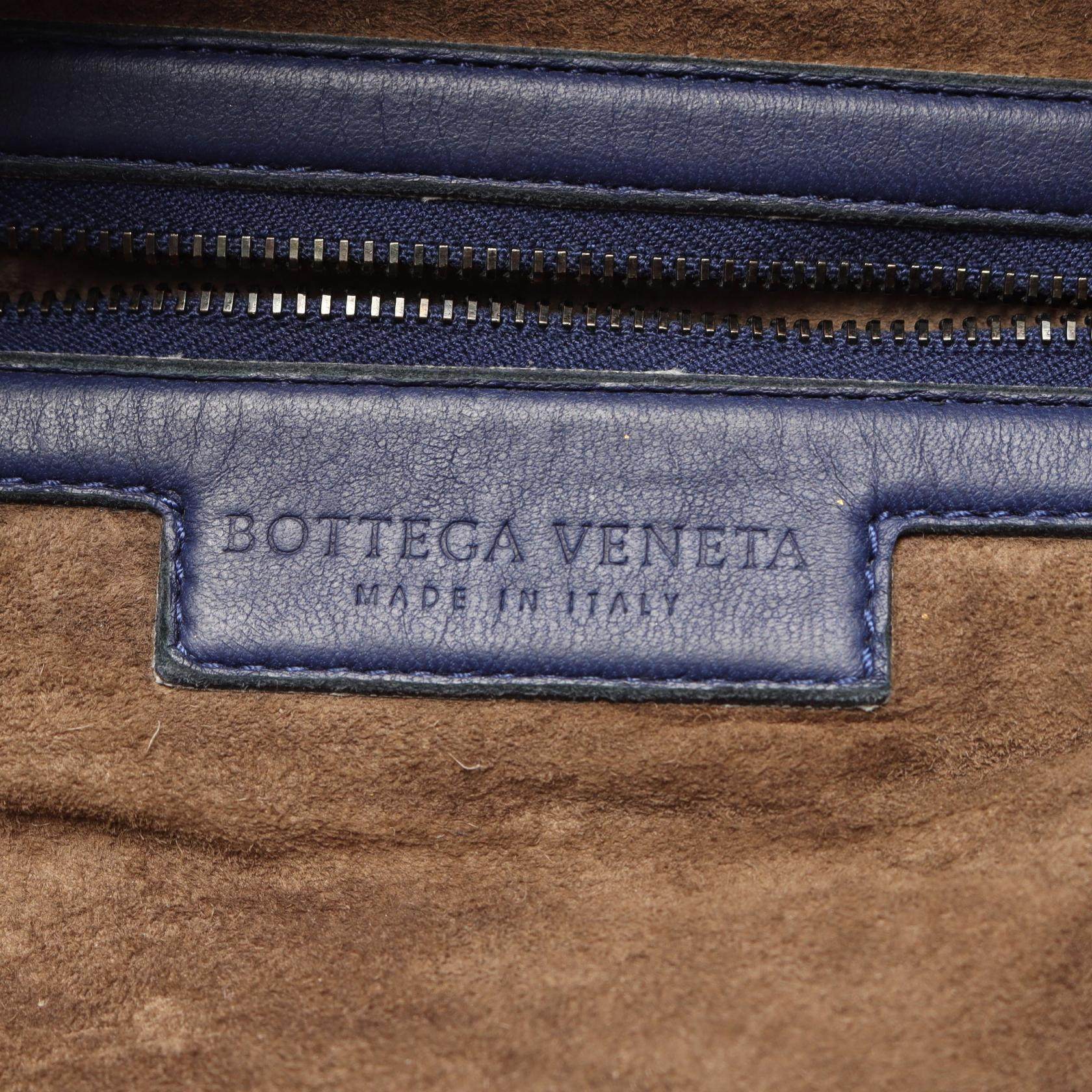 ボッテガヴェネタ イントレチャート モンテーニュ レザー ハンドバッグ