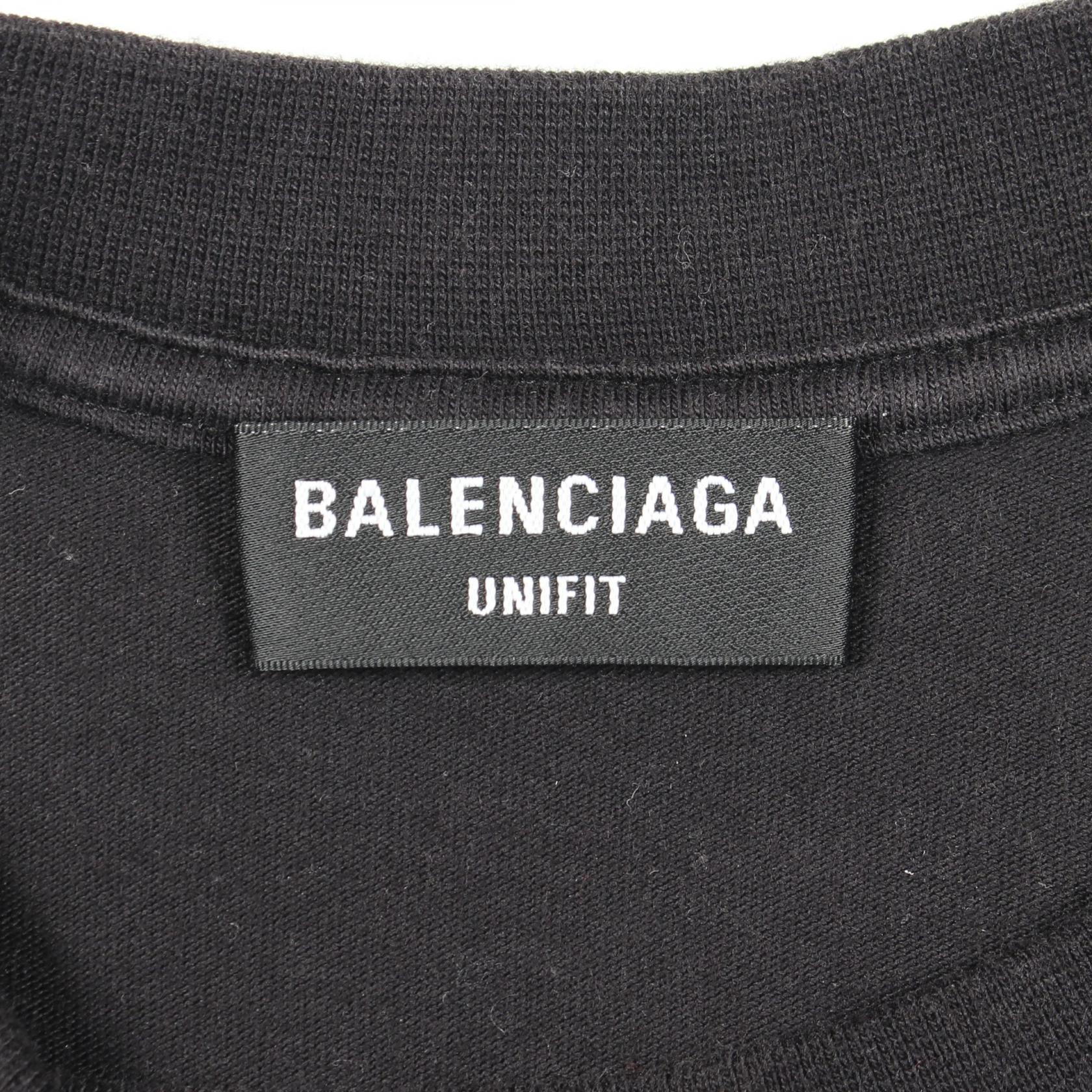 バレンシアガ コットン 半袖Tシャツ