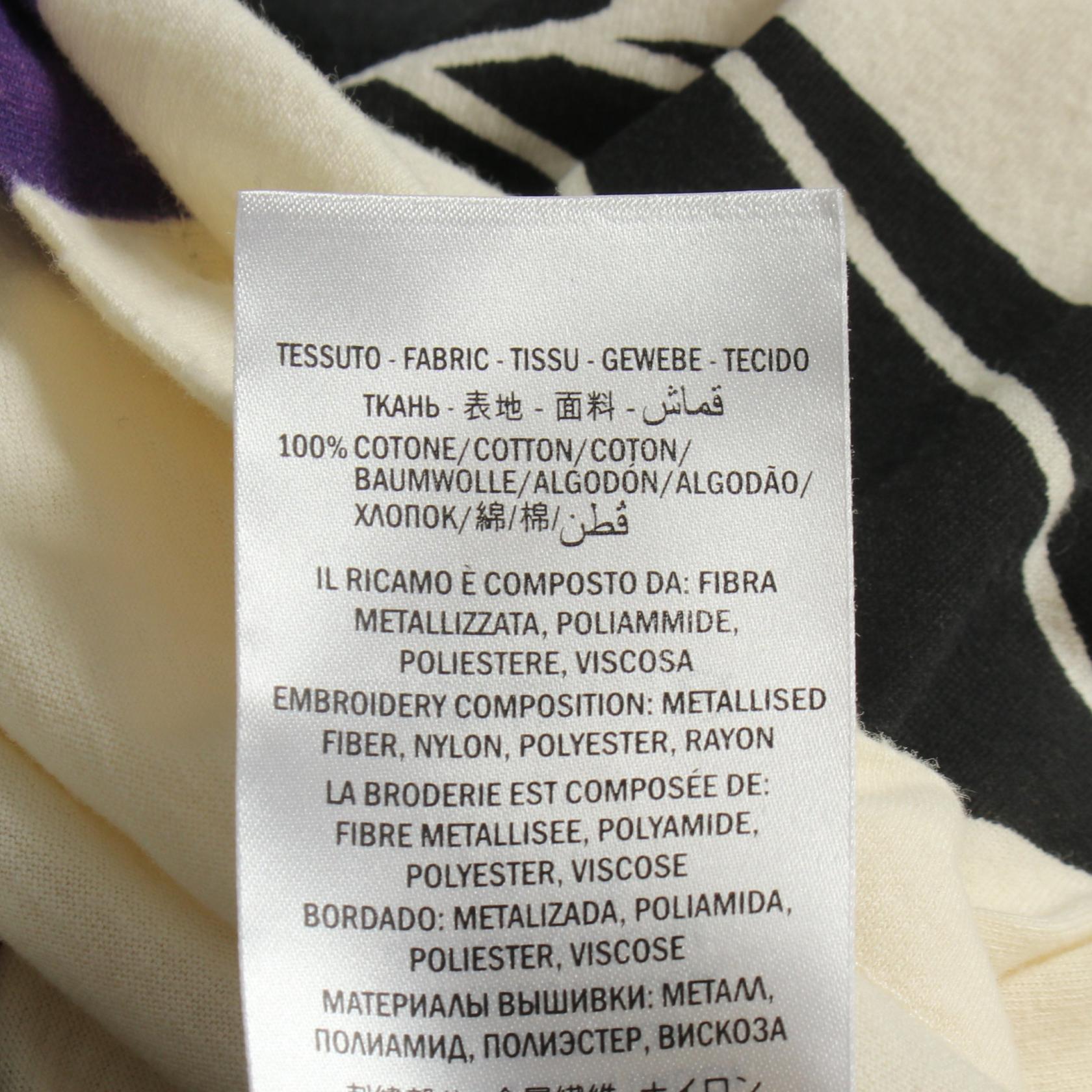 グッチ 刺繍コットンTシャツ