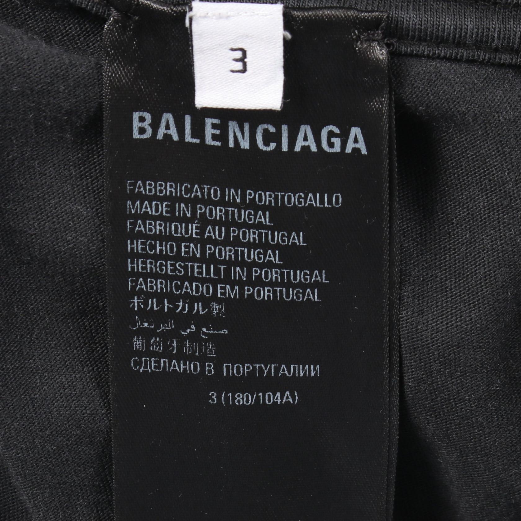 バレンシアガ Tubular コットン半袖Tシャツ