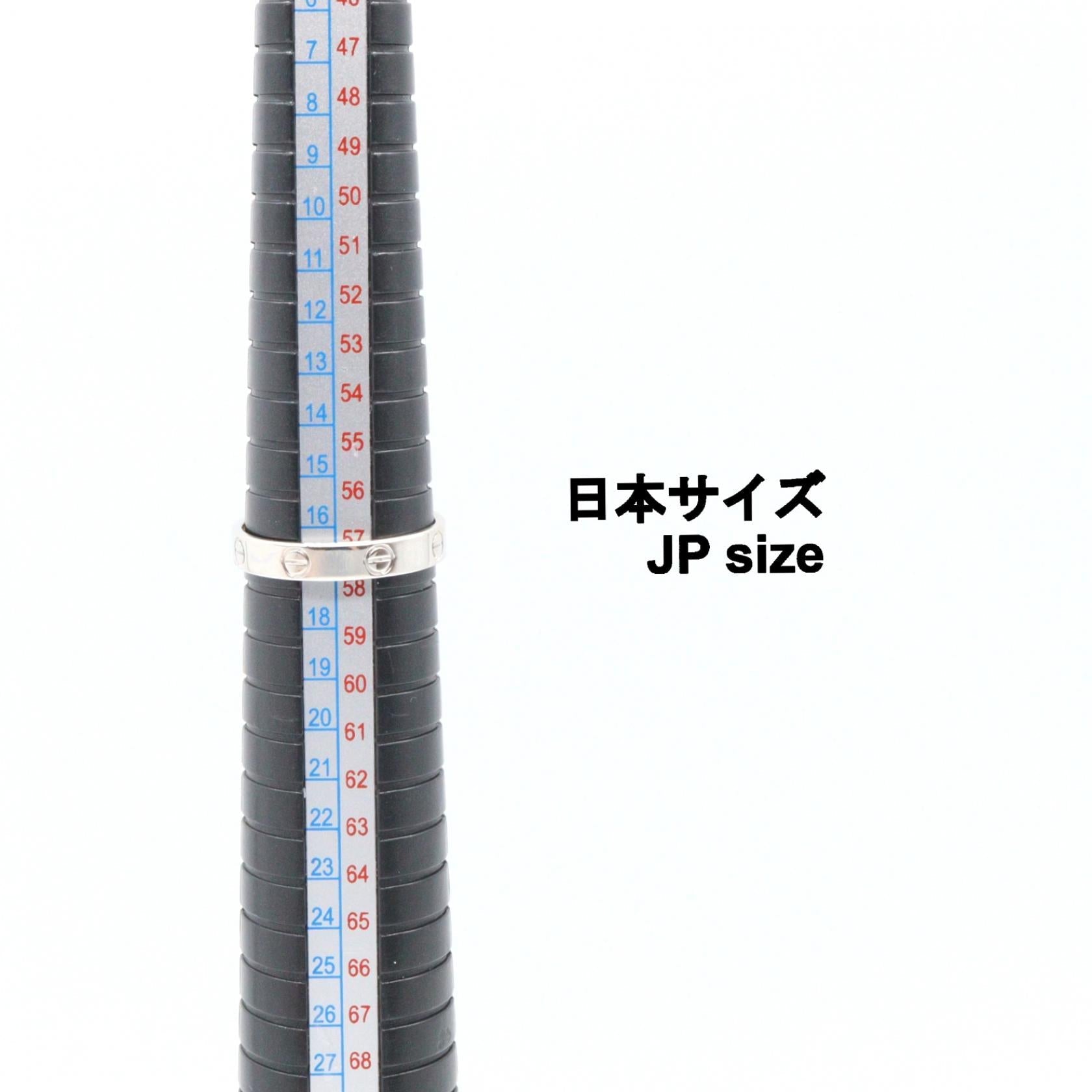 カルティエ ミニラブ K18ホワイトゴールド リング 16.5号