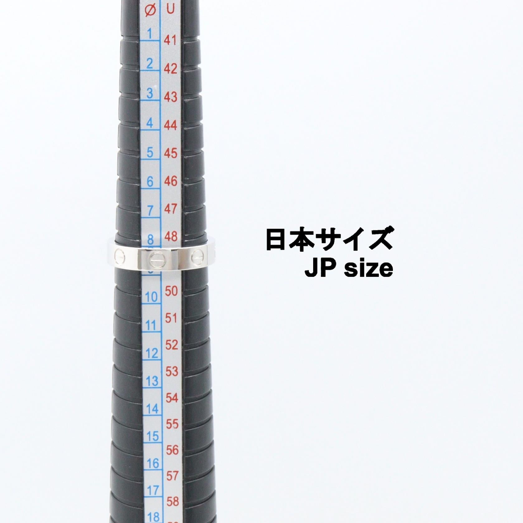 カルティエ ミニラブリング K18WG ダイヤモンド リング 49号