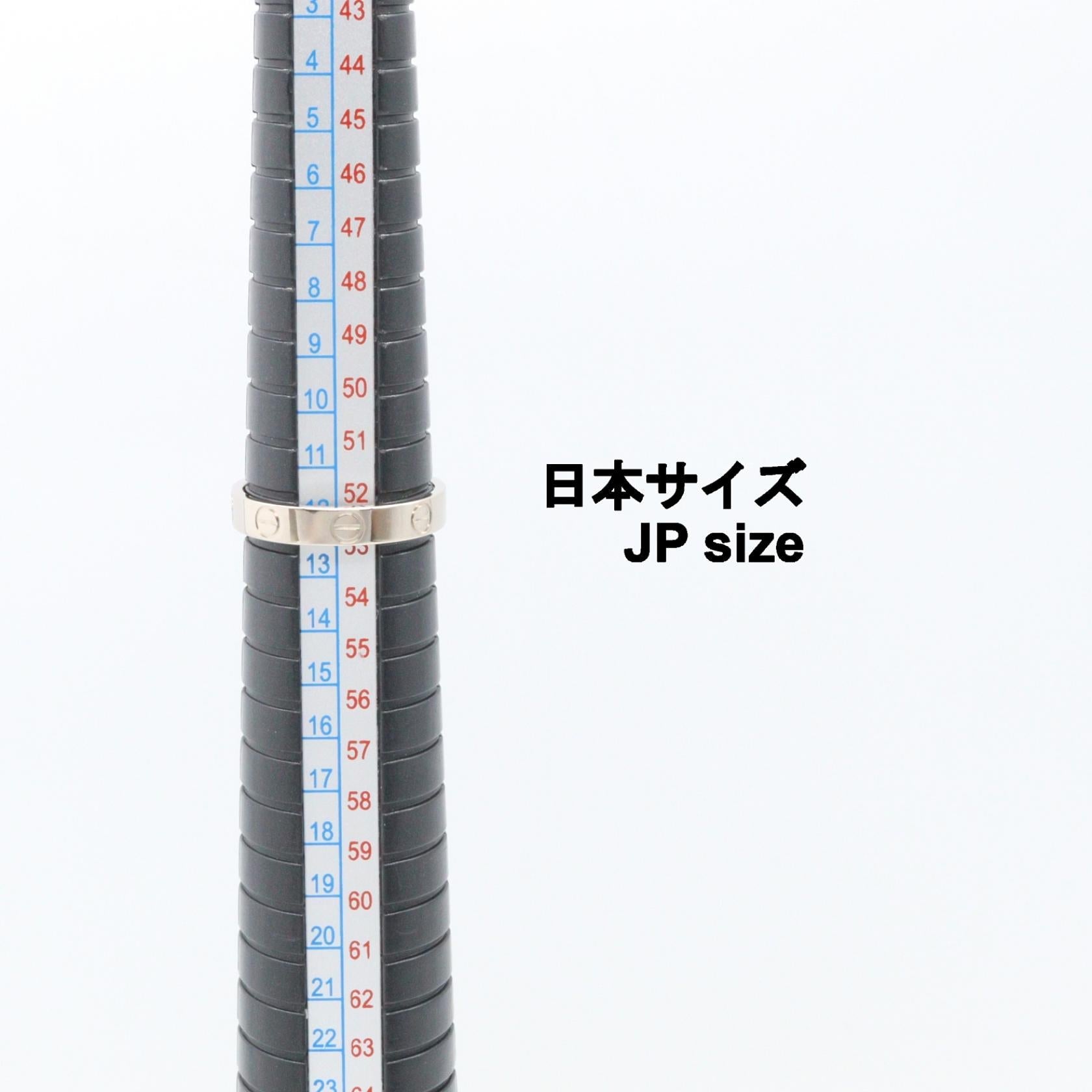 カルティエ ミニラブ Au750 リング 12号