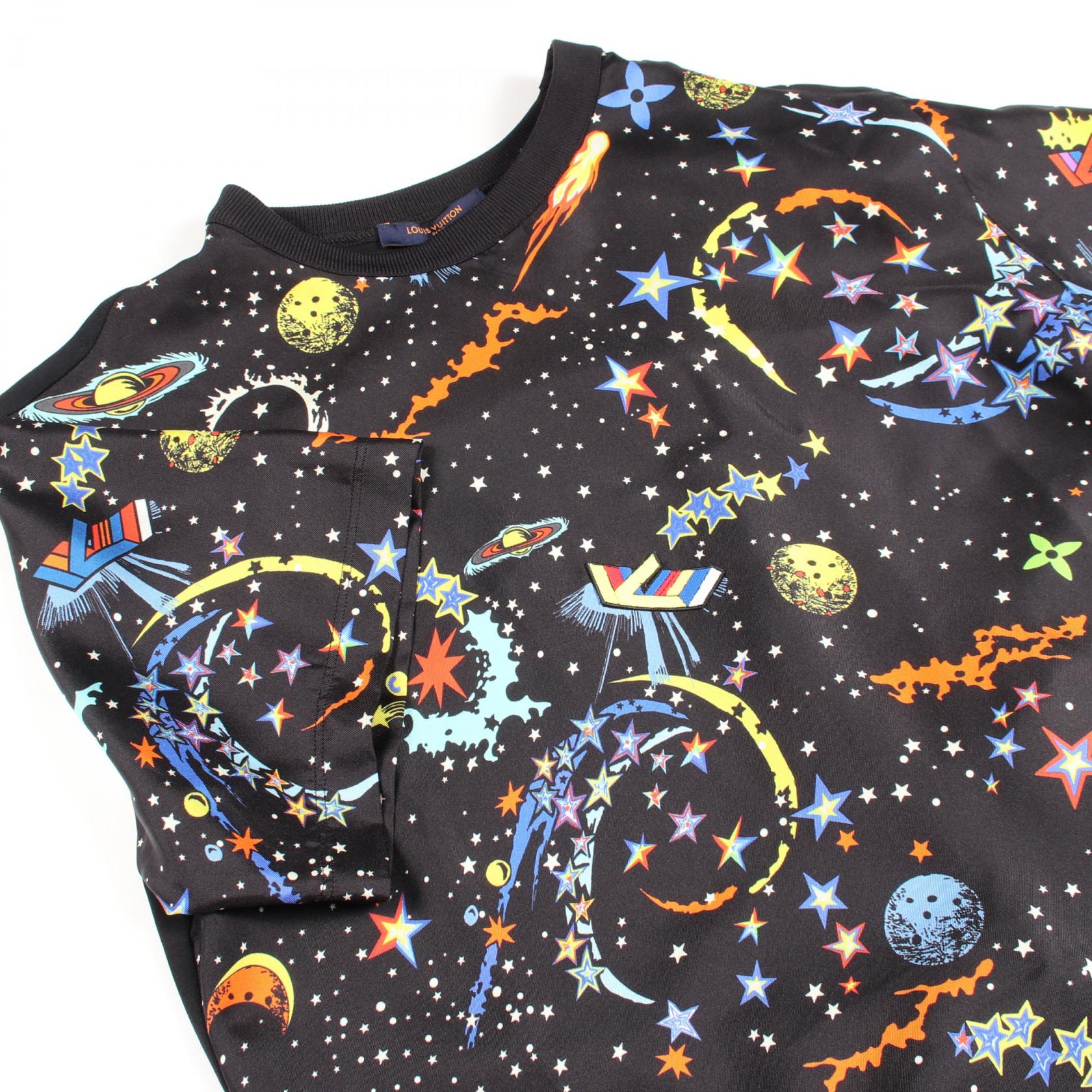 ルイヴィトン ギャラクシー シルクコットン 半袖Tシャツ