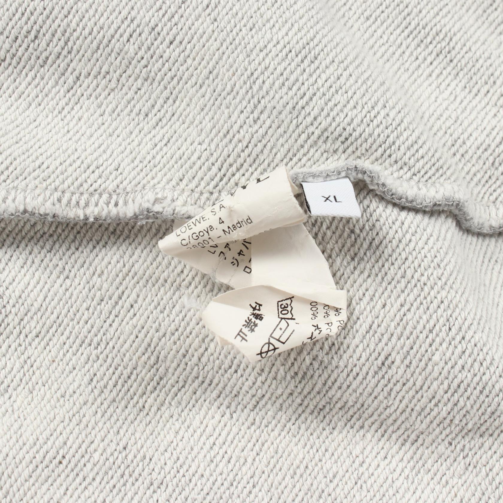 ロエベ 刺繍コットンスウェット