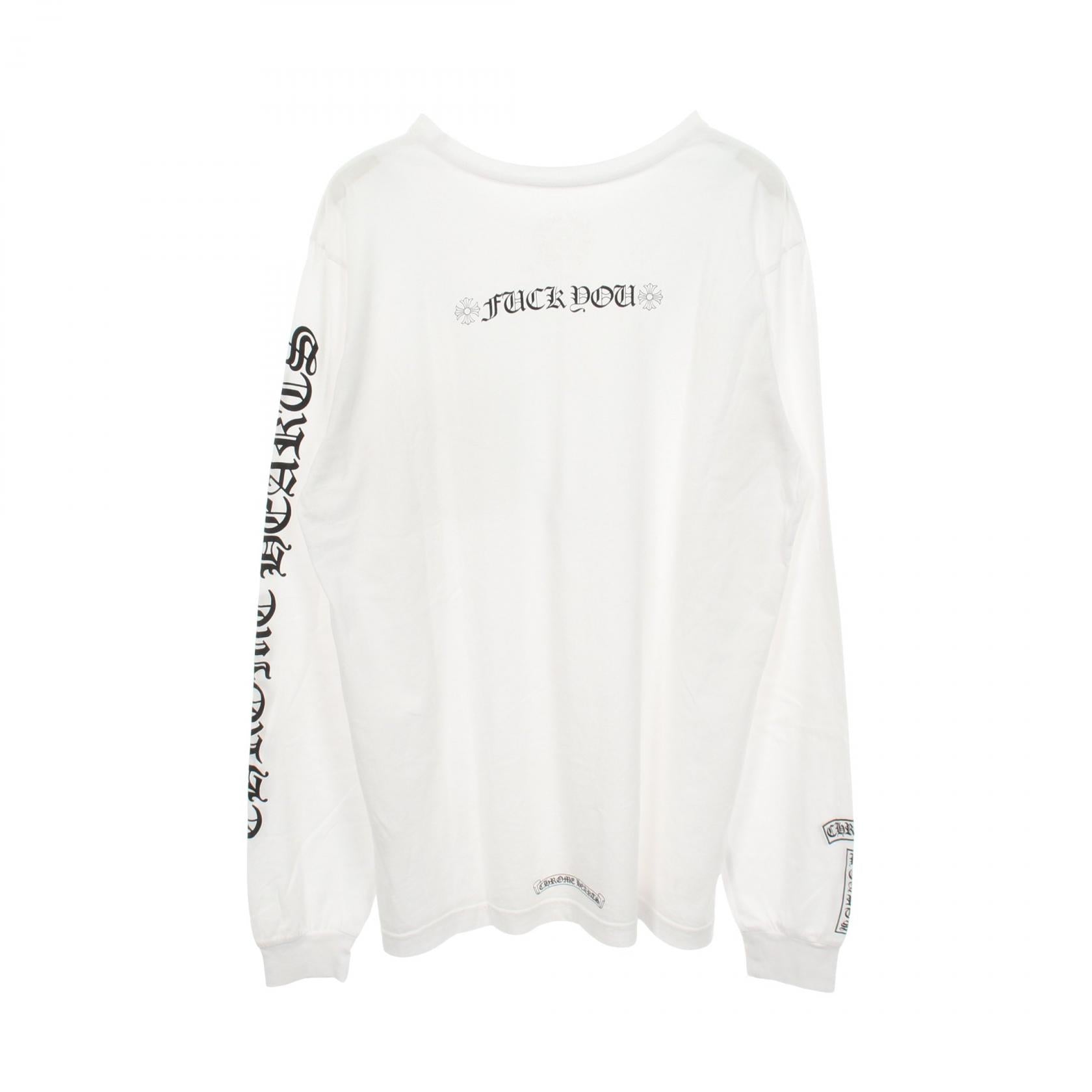 クロムハーツ FUCK YOU コットン長袖Tシャツ