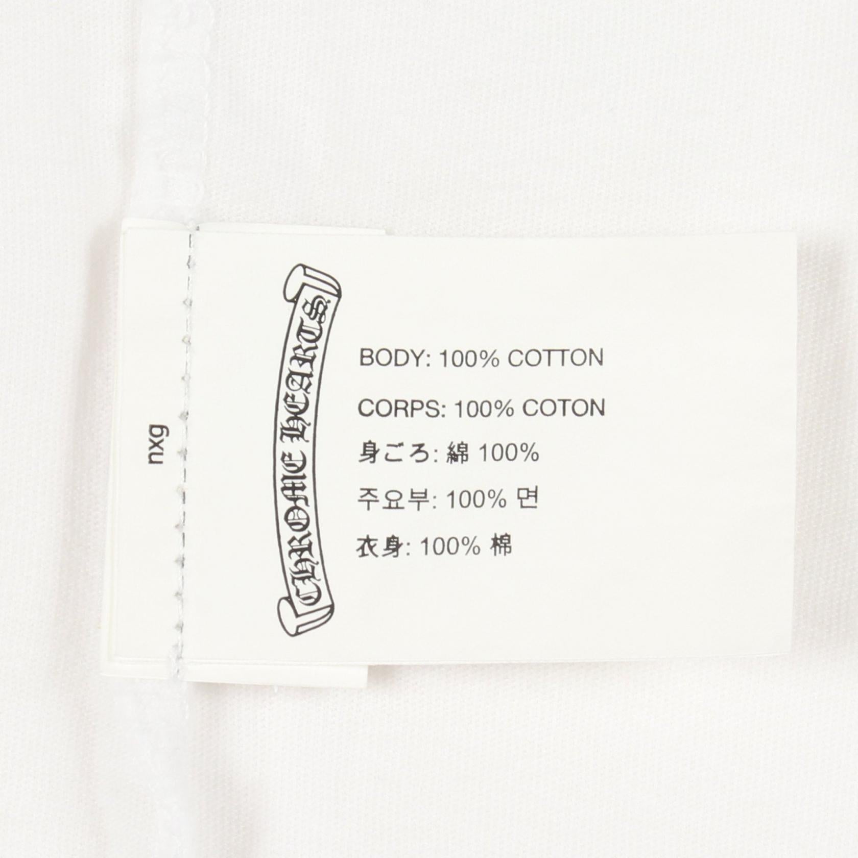 クロムハーツ FUCK YOU コットン長袖Tシャツ