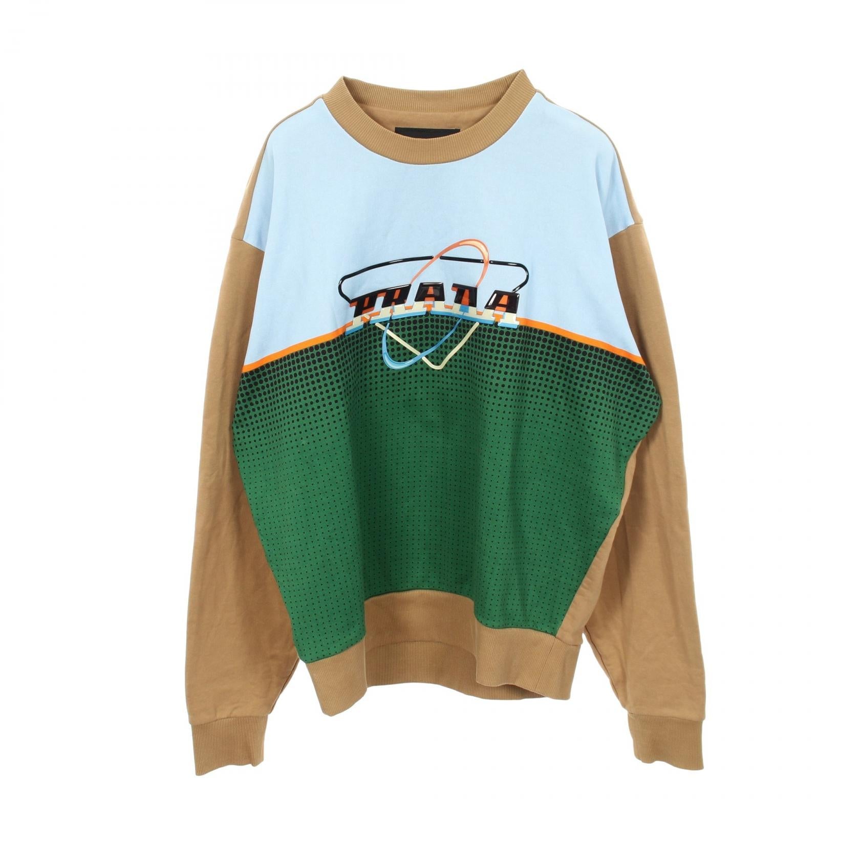 プラダ Futuristic Logo sweater コットン スウェット