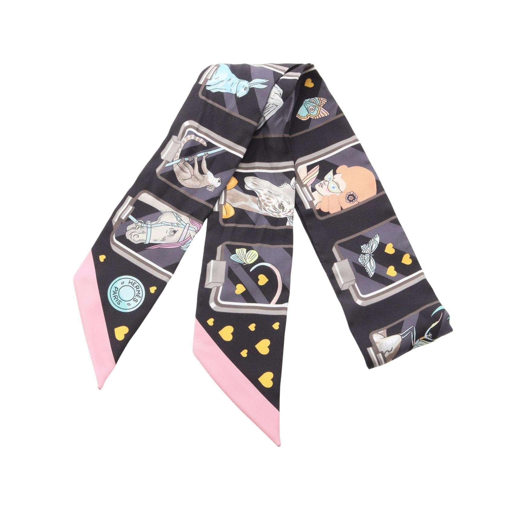 エルメス ツイリー シルク スカーフ