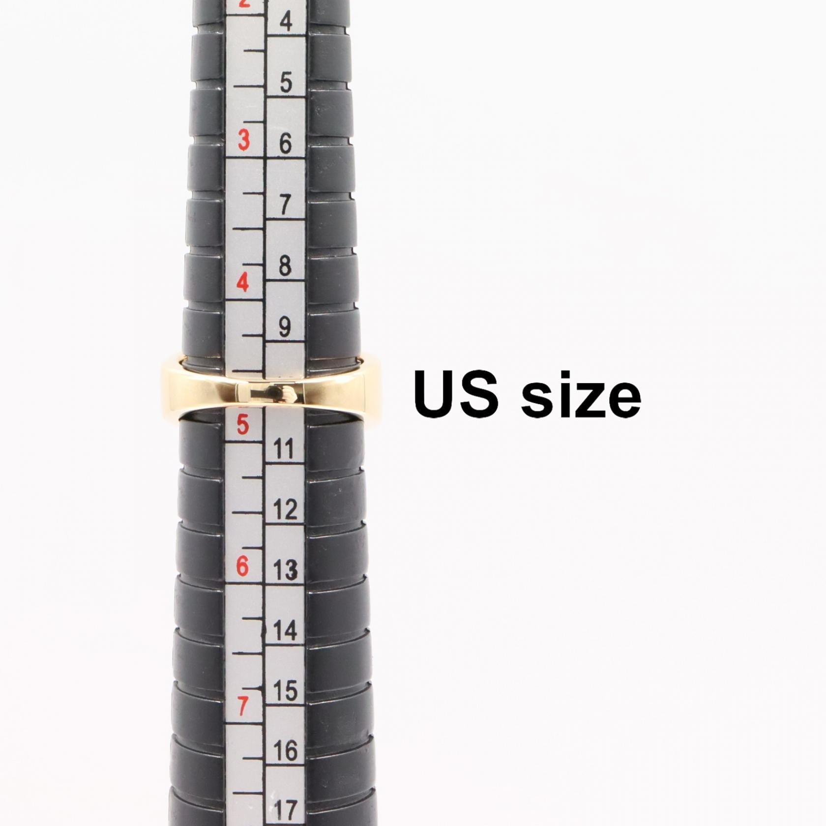 ブルガリ トロンケット Au750 リング 8号