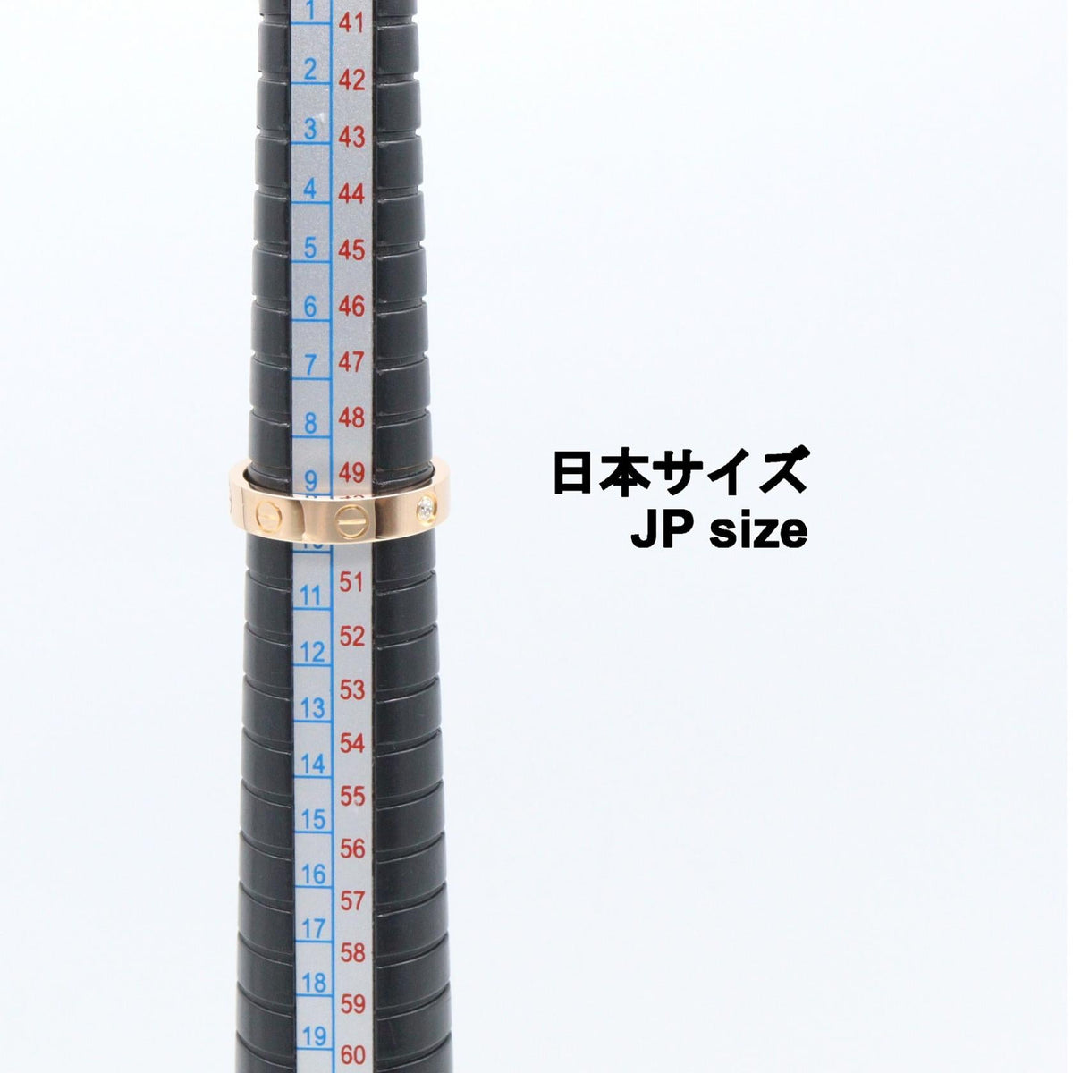カルティエ ミニラブリング Au750 リング 9号