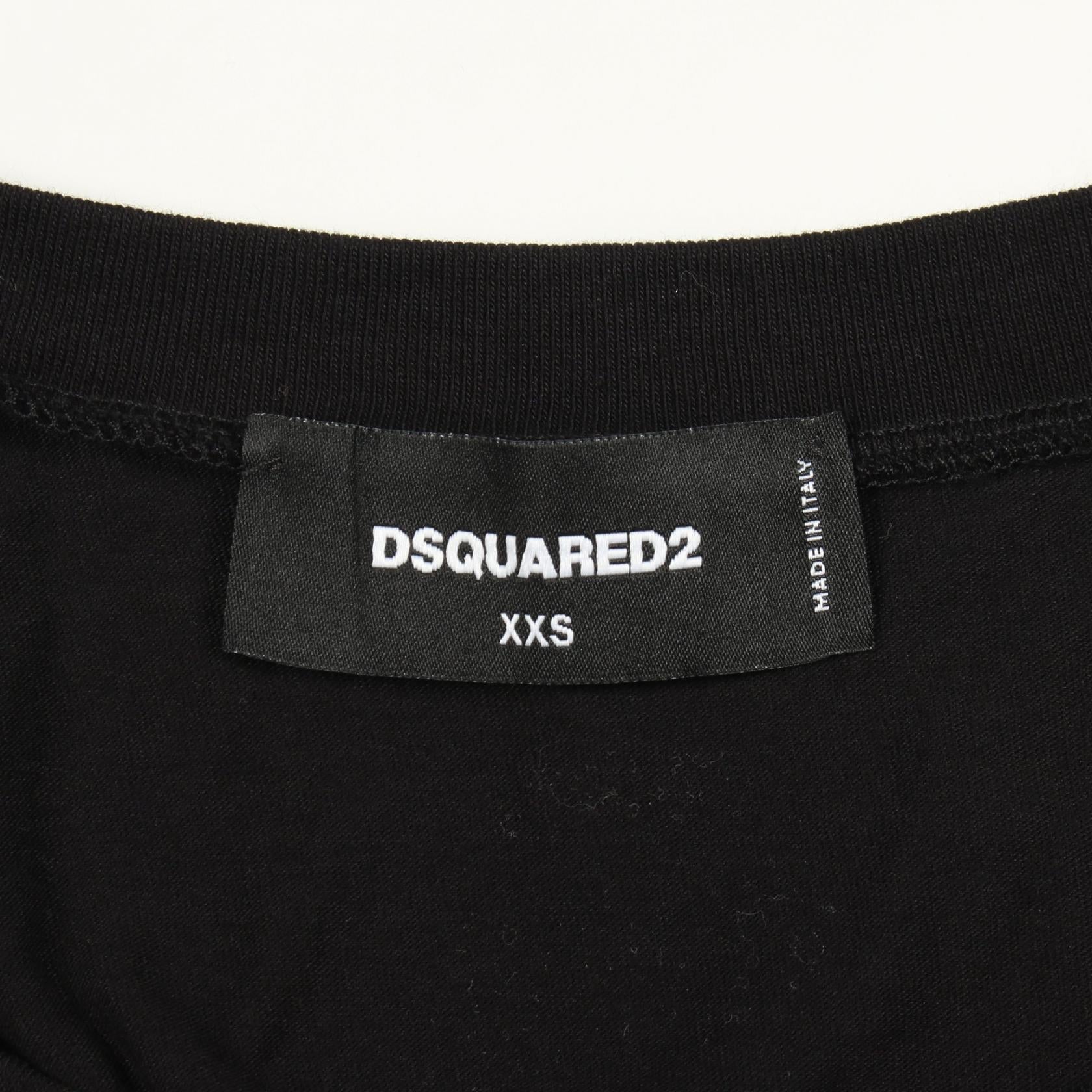 ディースクエアード コットン 半袖Tシャツ