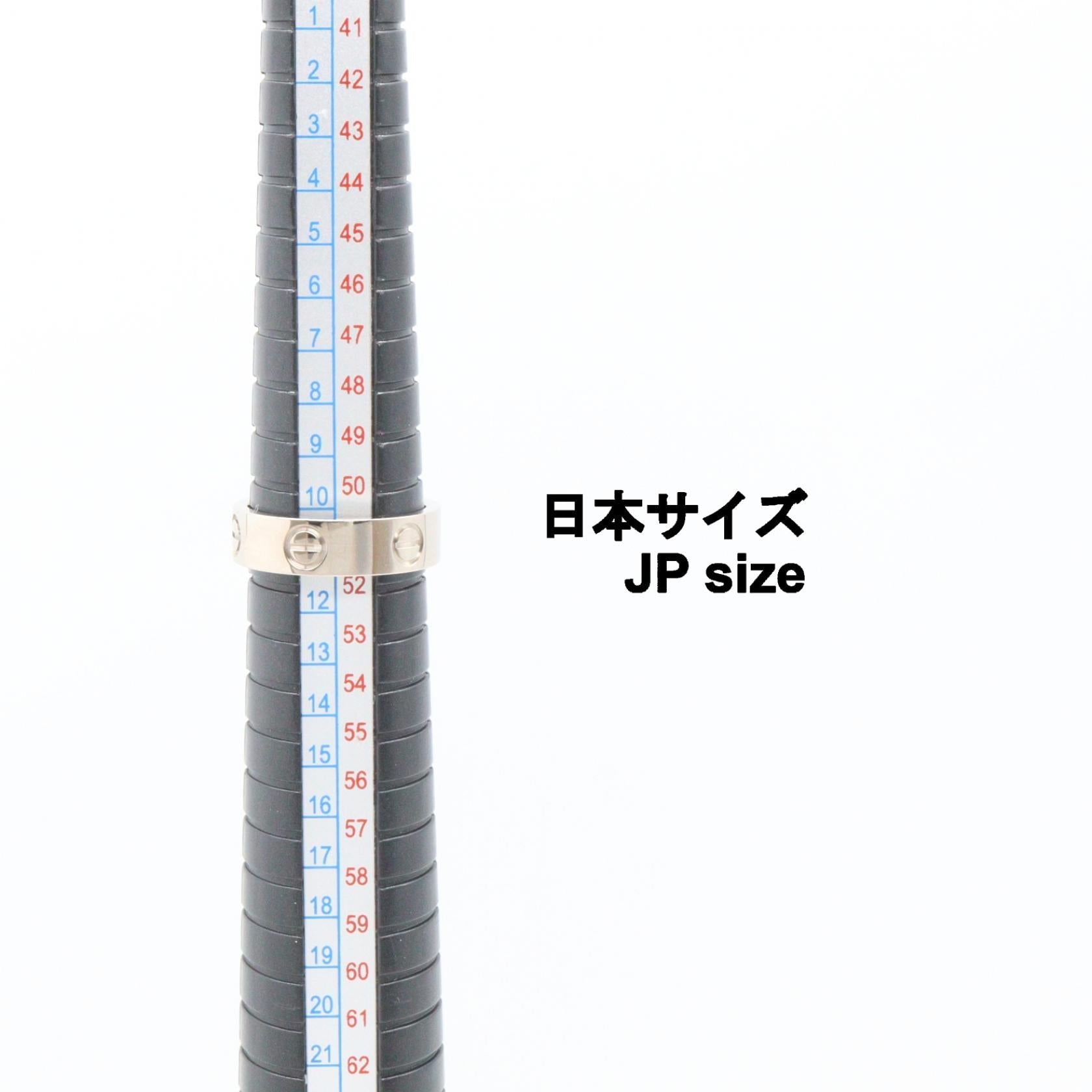 カルティエ ラブ Au750ホワイトゴールド リング 52号