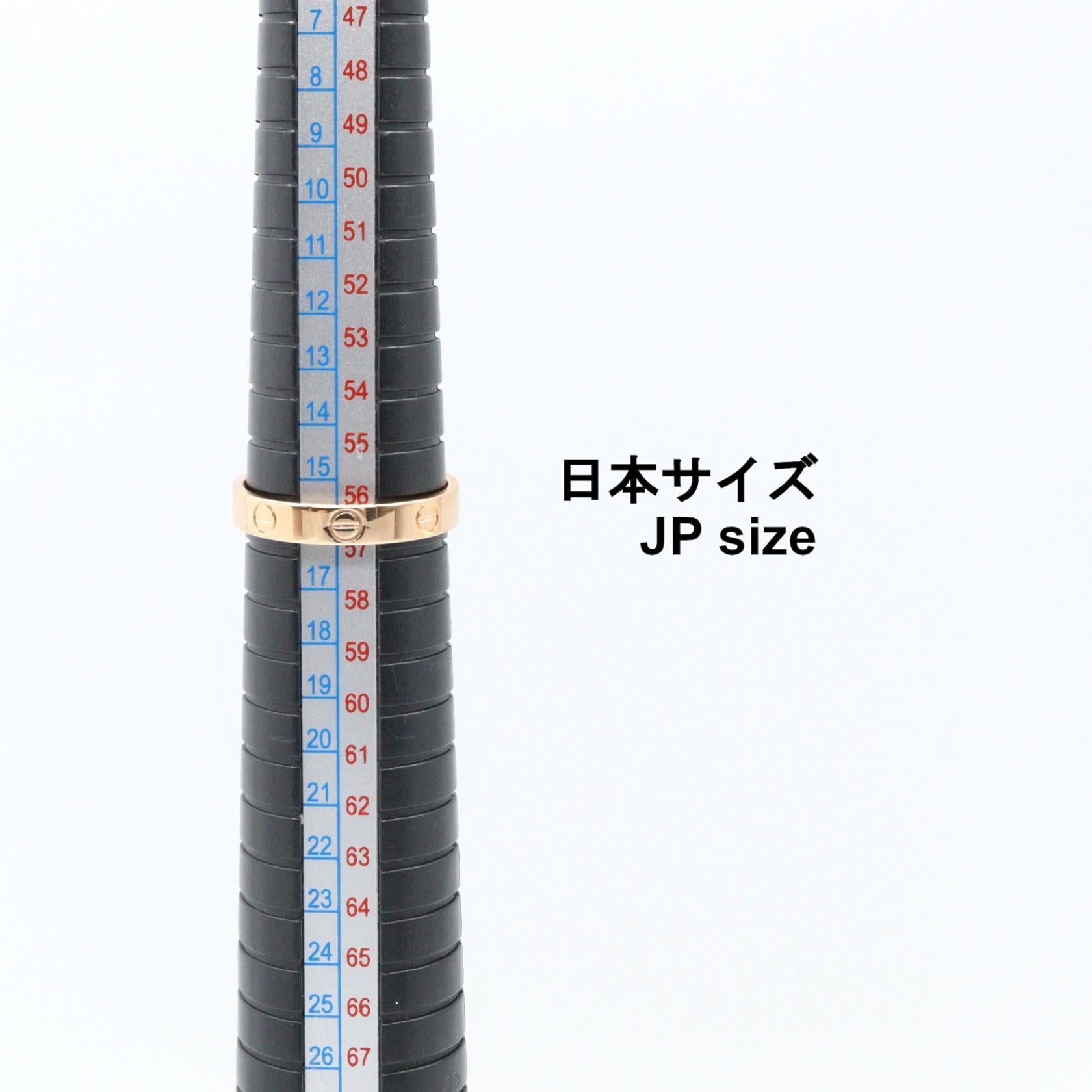 カルティエ ミニラブリング Au750 リング 15.5号