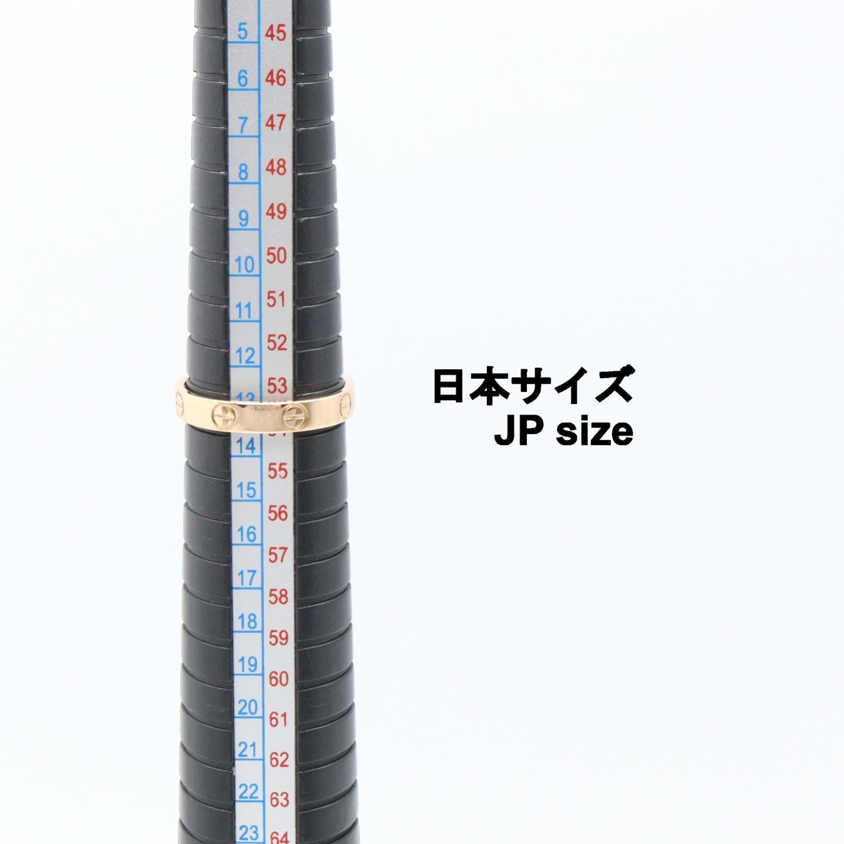 カルティエ ミニラブ Au750リング 13号