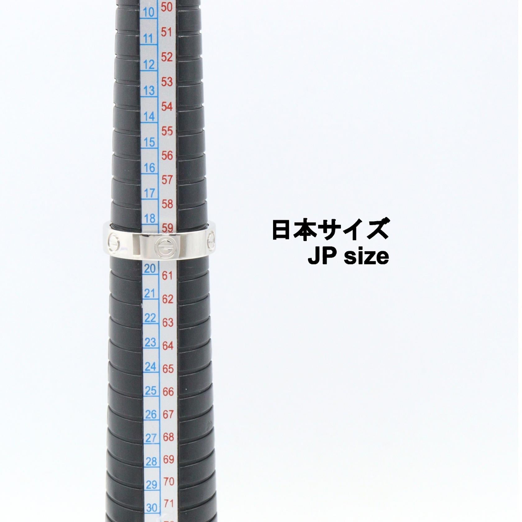 カルティエ ラブ Pt950プラチナ リング 19号
