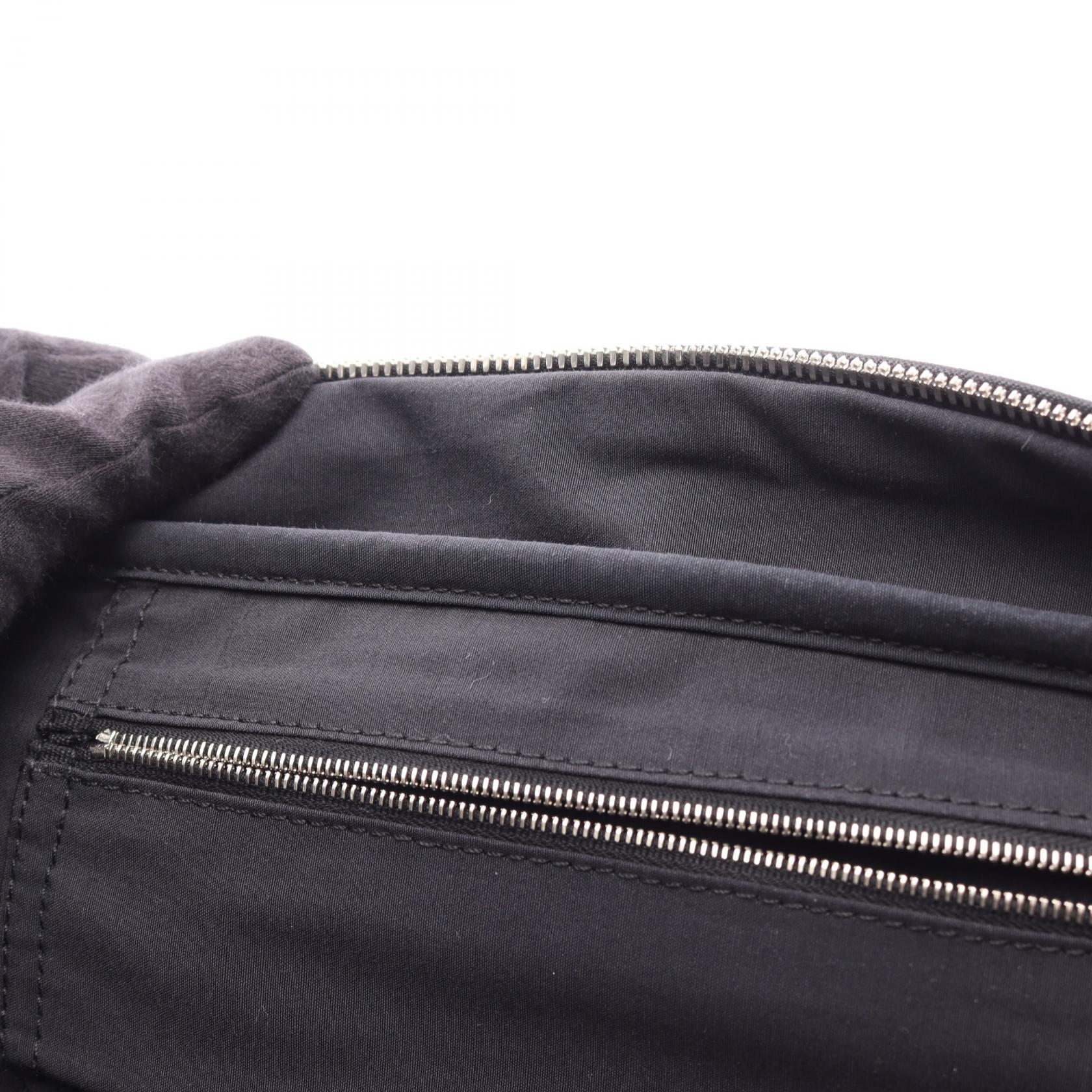 エルメス アカプルコ ナイロン レザー ハンドバッグ