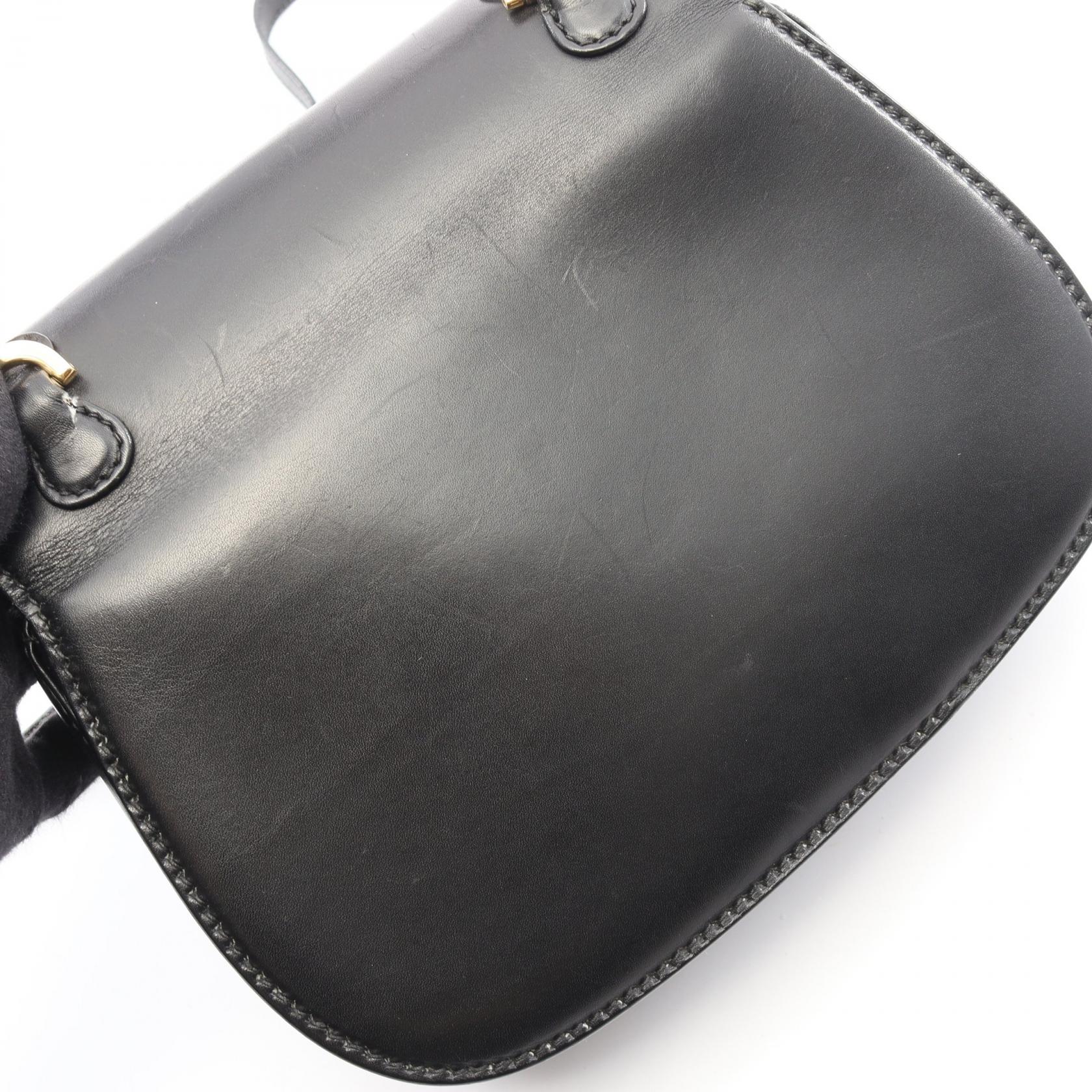 グッチ バンブー 2way レザーハンドバッグ