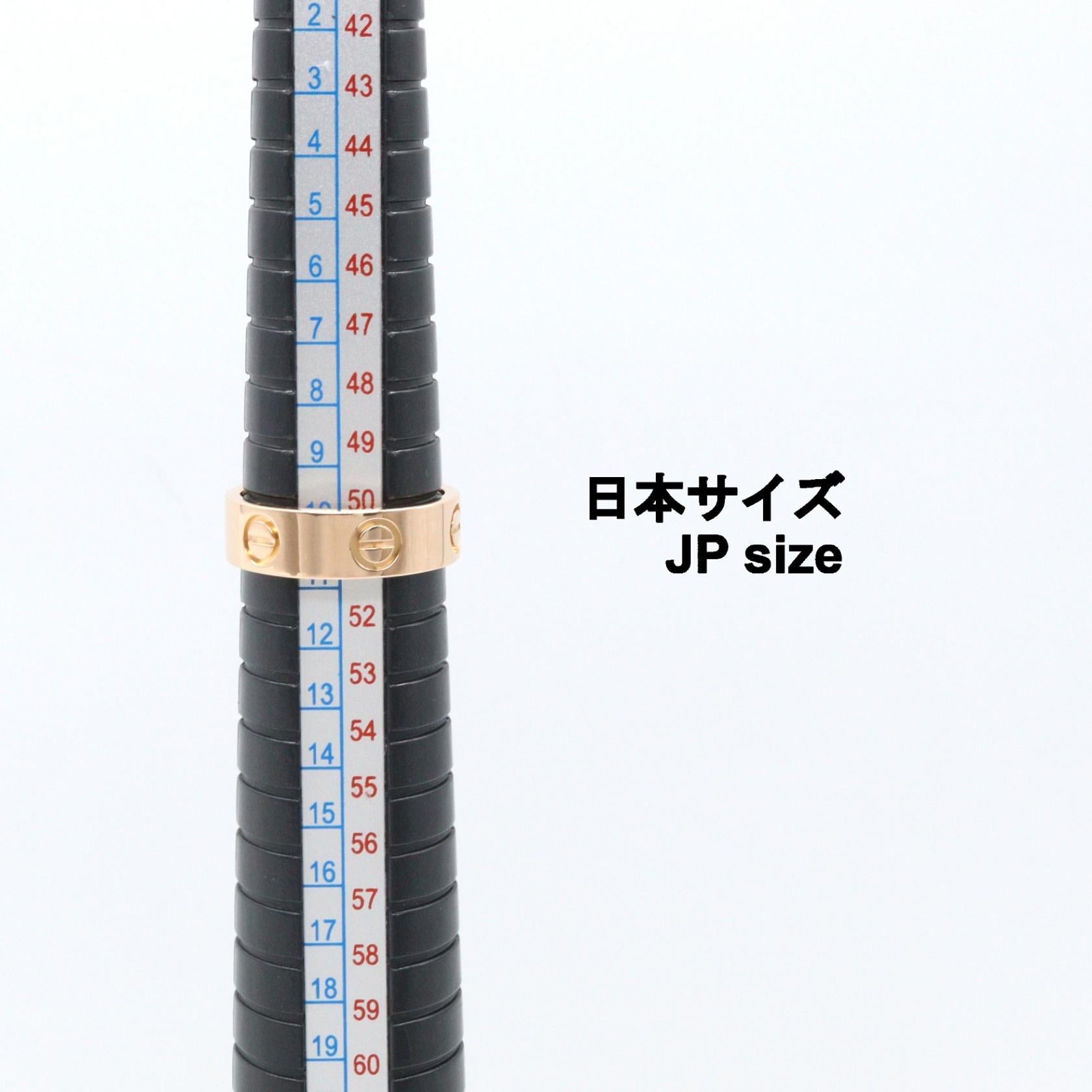 カルティエ ラブ Au750 リング 51号