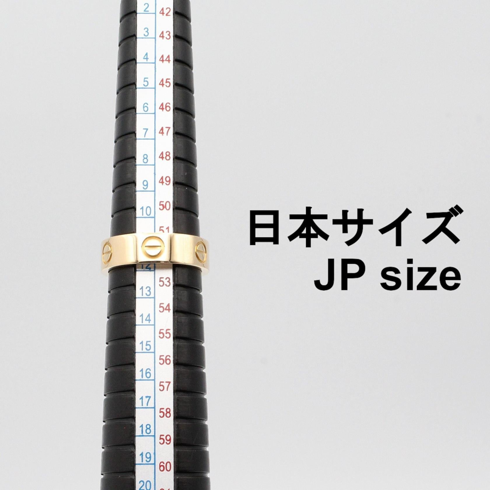 カルティエ ラブ Au750 リング 52号