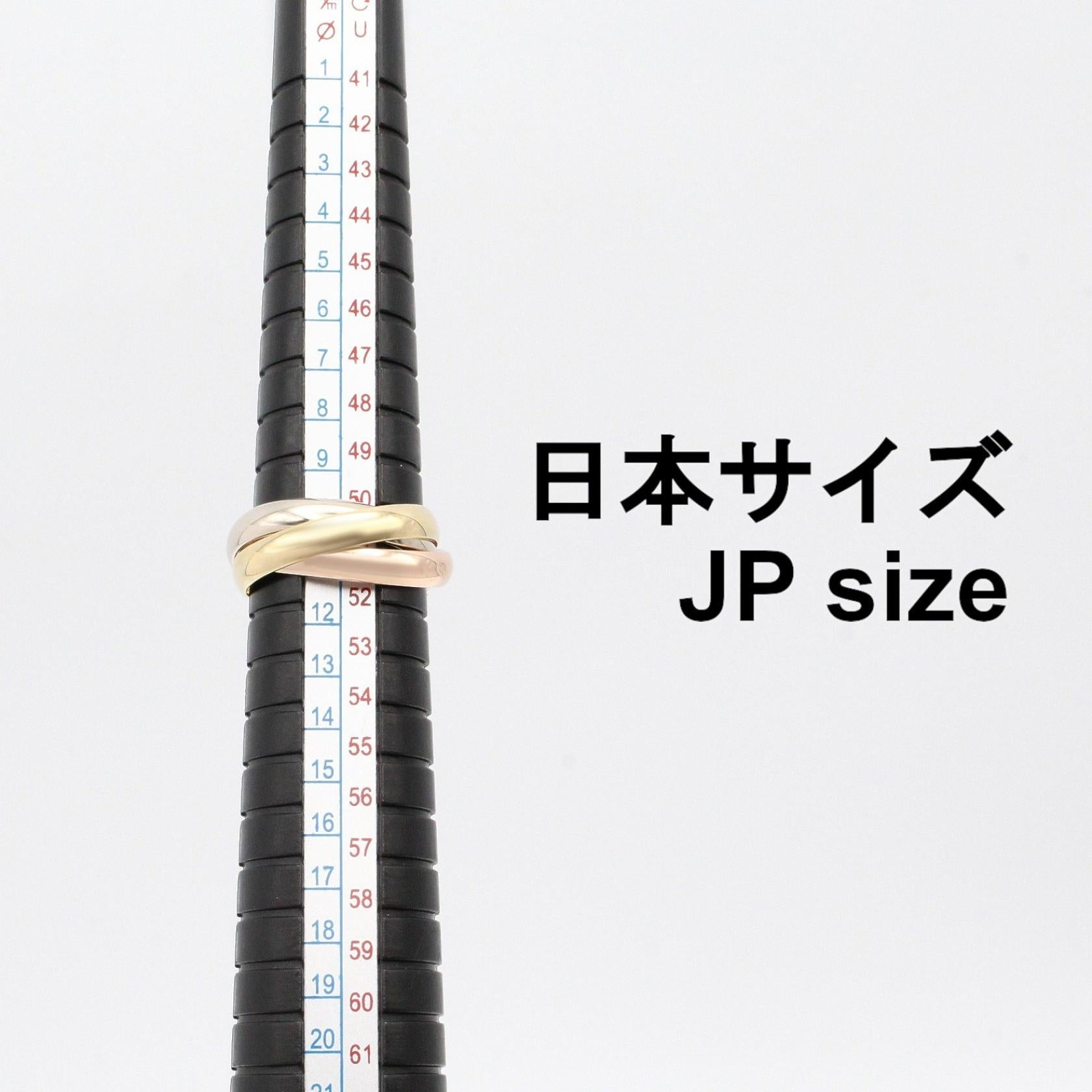 カルティエ トリニティ Au750 リング 51号
