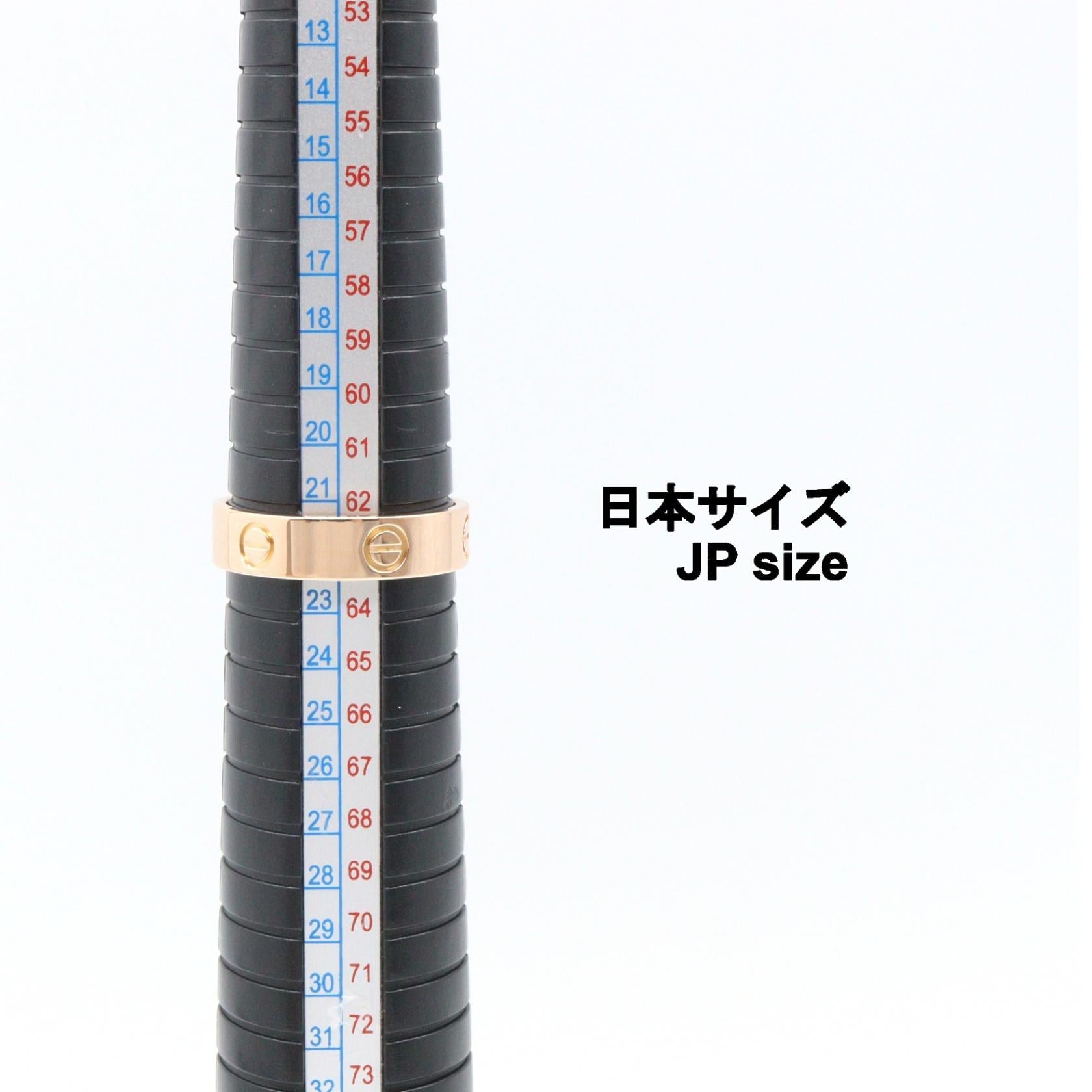 カルティエ ラブリング Au750ピンクゴールド リング 22号