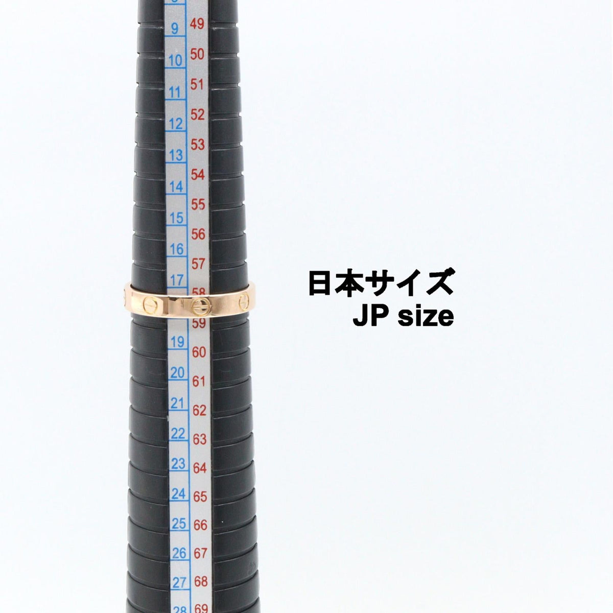 カルティエ ミニラブリング Au750 リング 18号