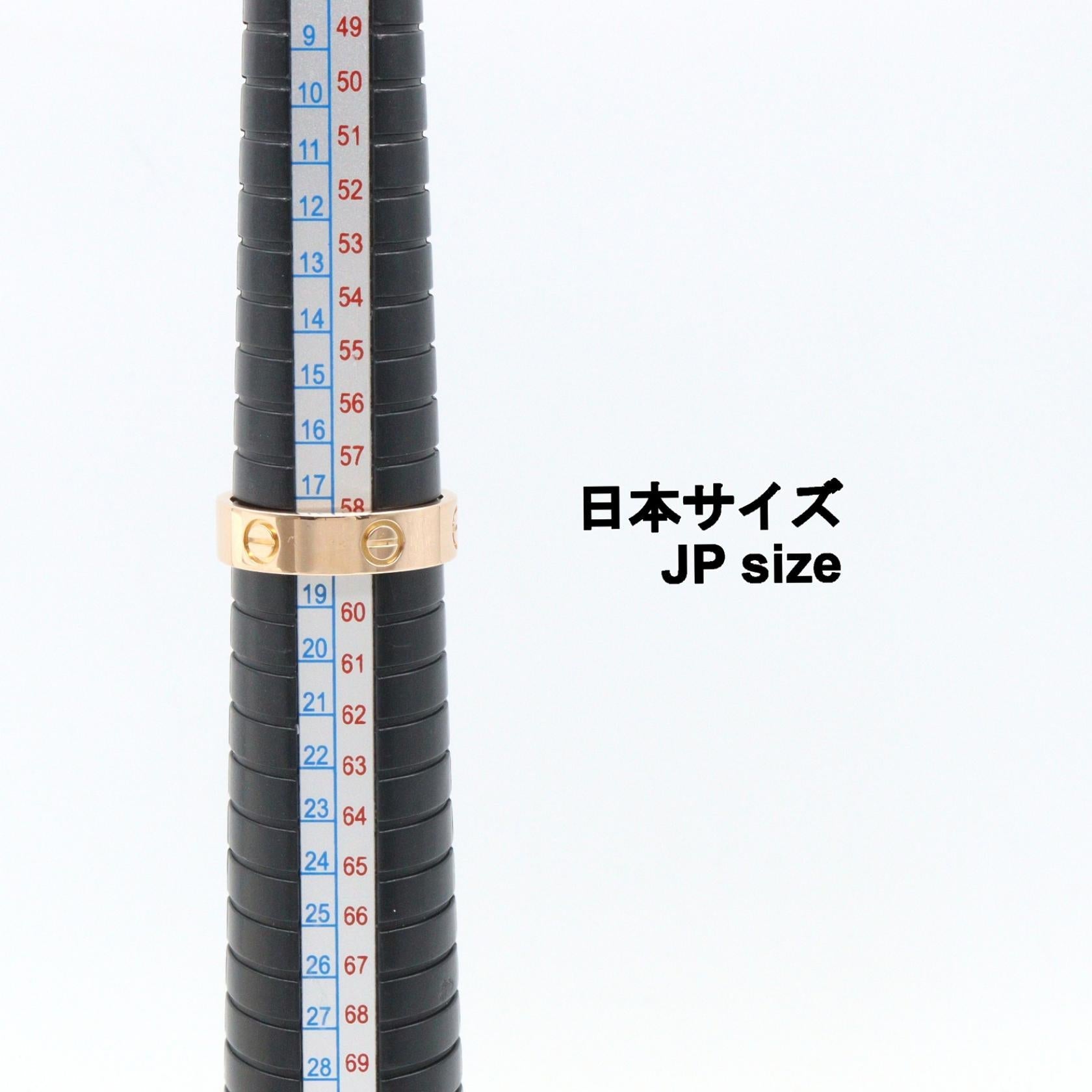カルティエ ラブ Au750 リング 18号
