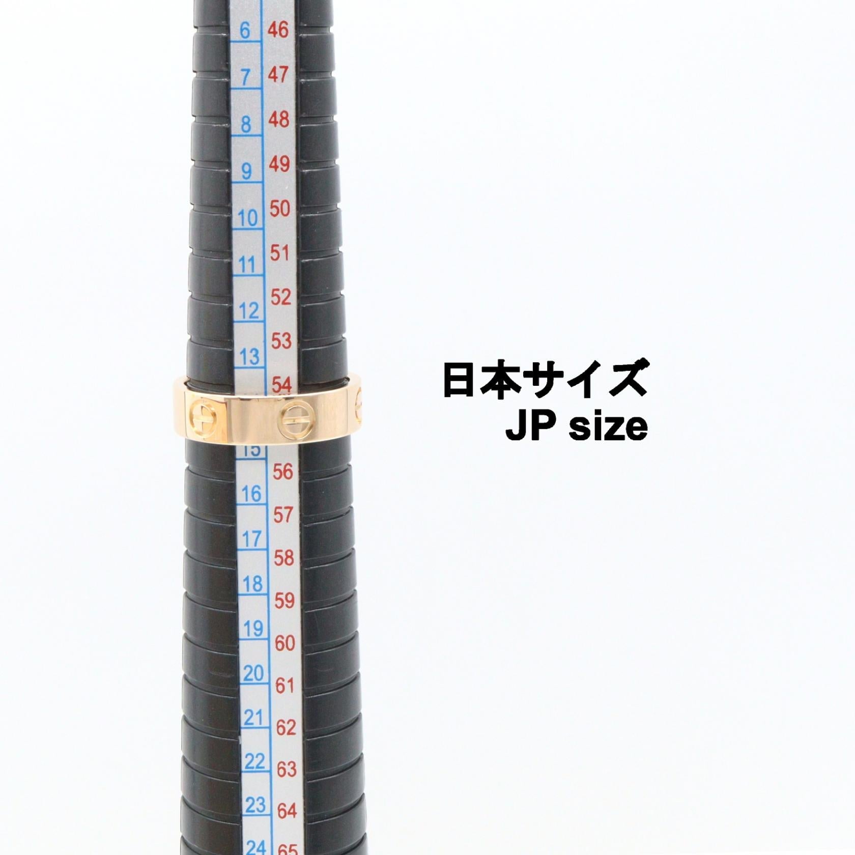 カルティエ ラブ Au750リング 14号