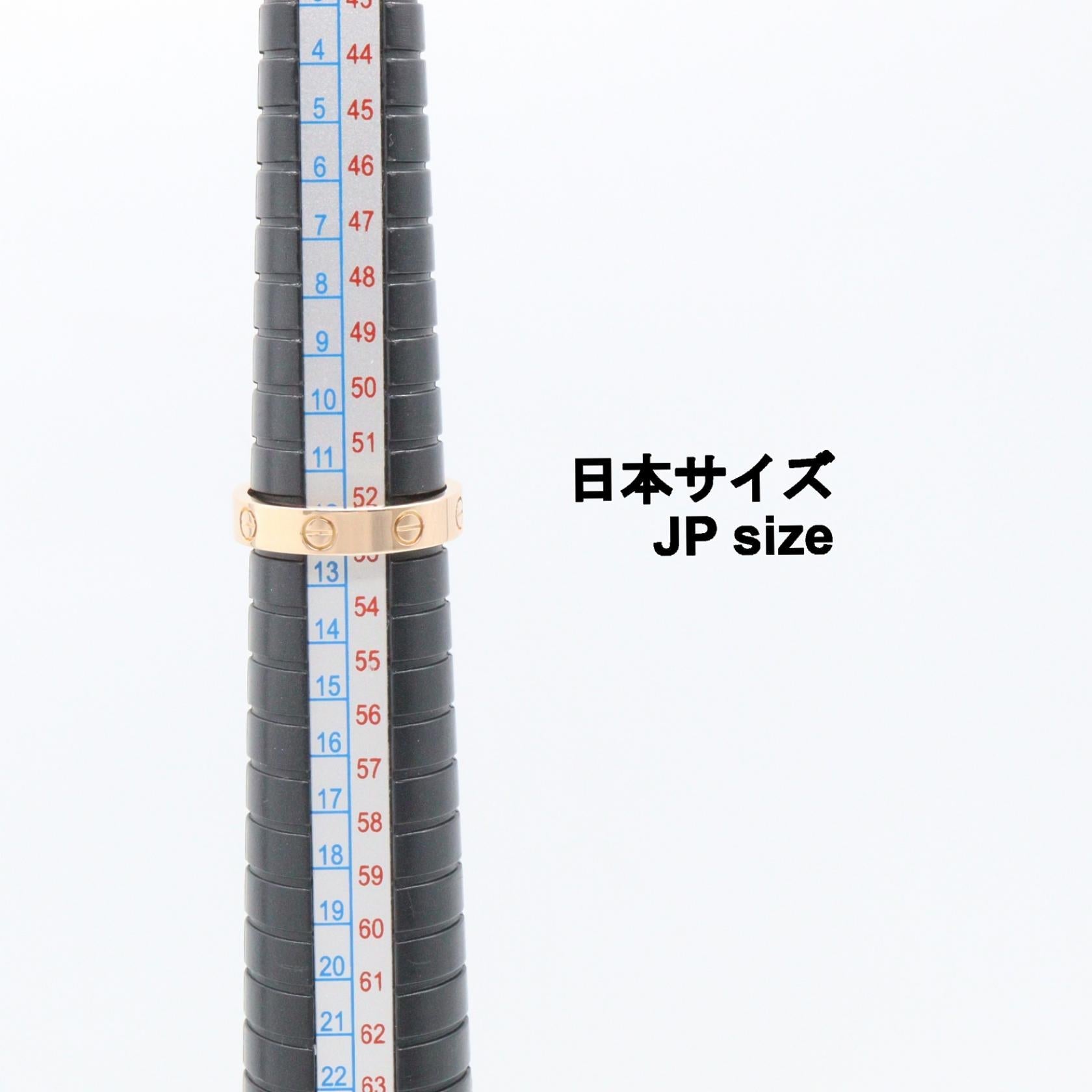 カルティエ ミニラブリング Au750 リング 12号