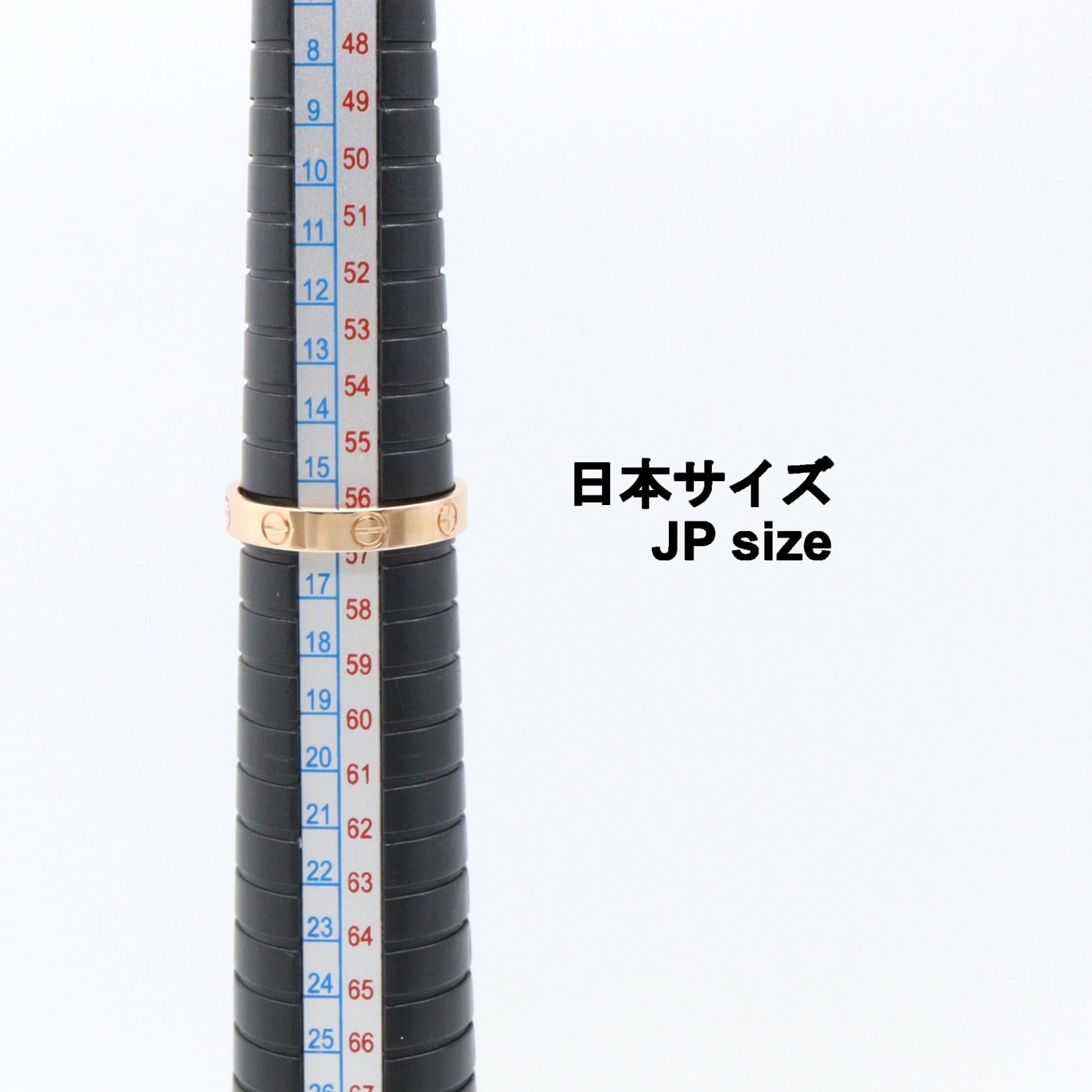 カルティエ ミニラブ Au750 リング 16号